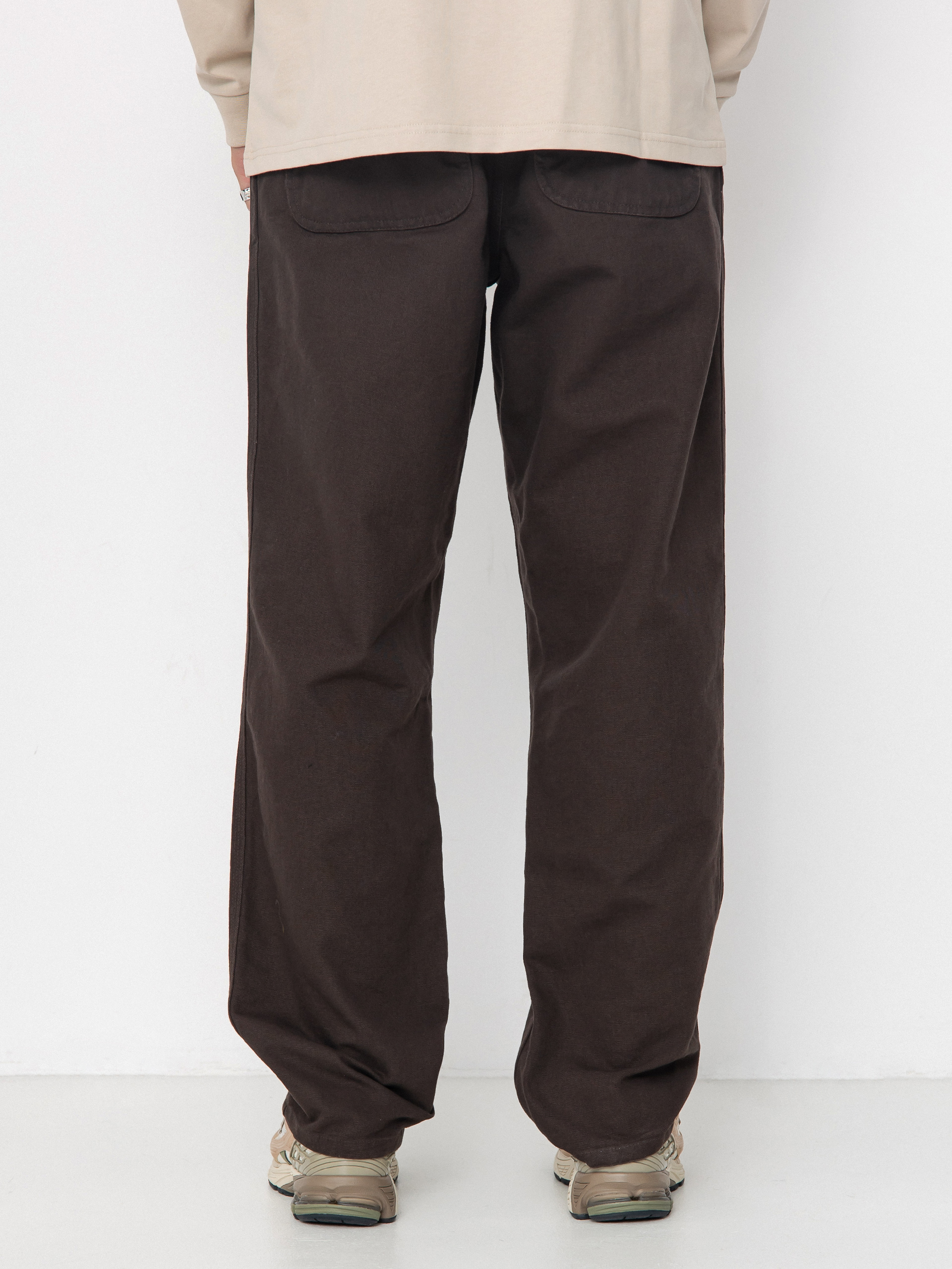 Nohavice Carhartt WIP Simple (tobacco/rinsed)