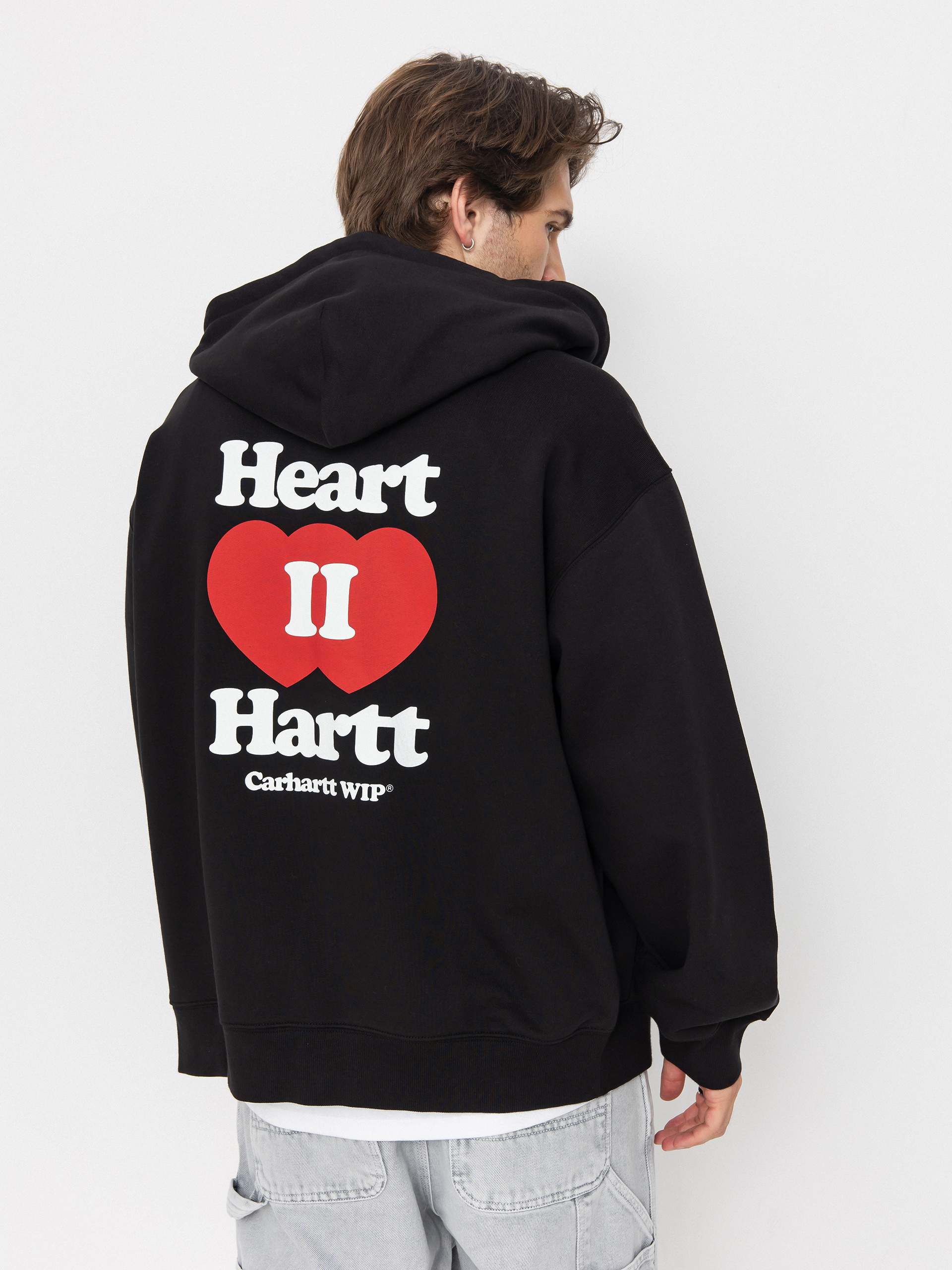 Mikina s kapucňou Carhartt WIP Heart II Hartt ZHD