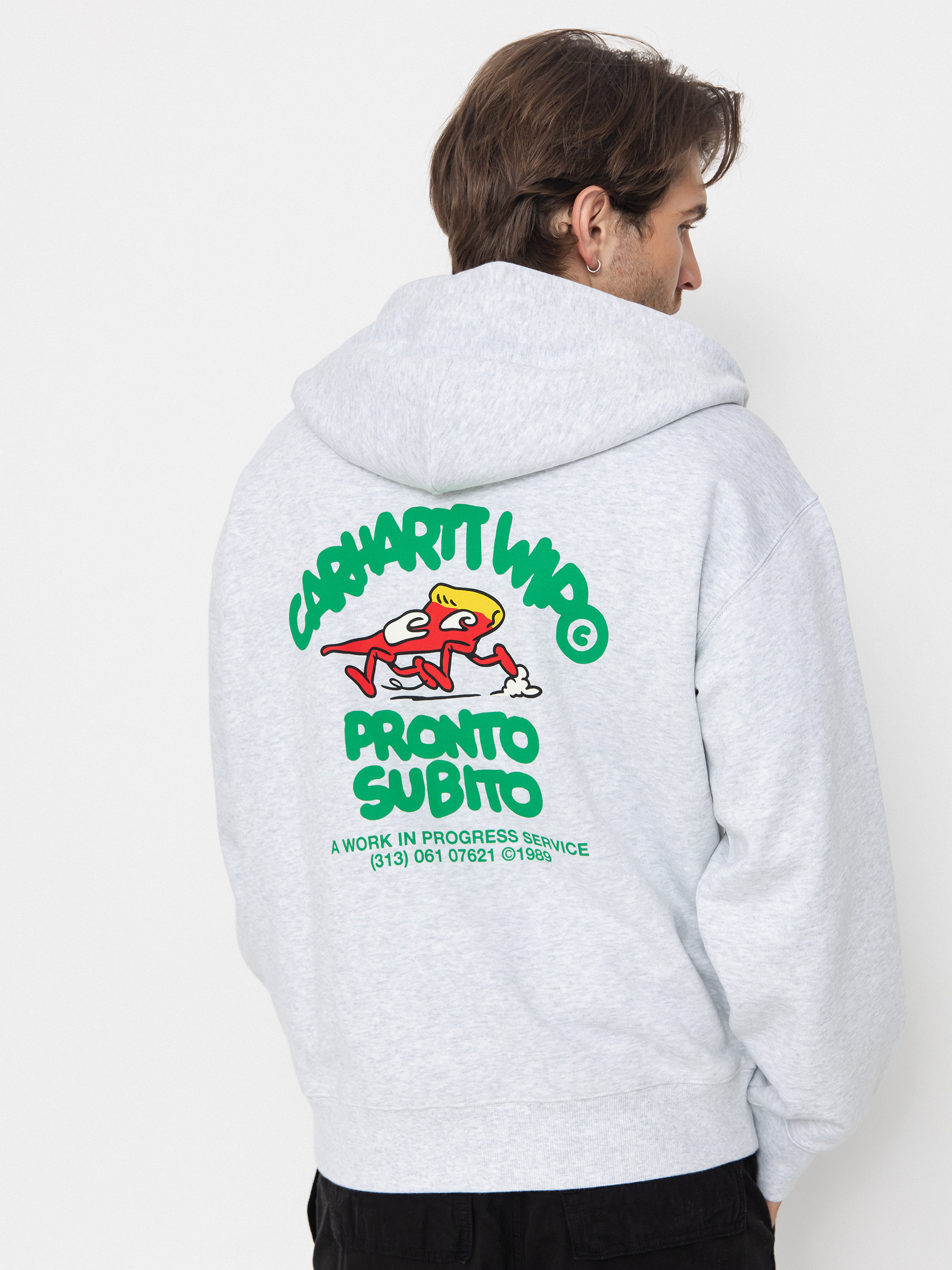 Mikina s kapucňou Carhartt WIP Pronto ZHD