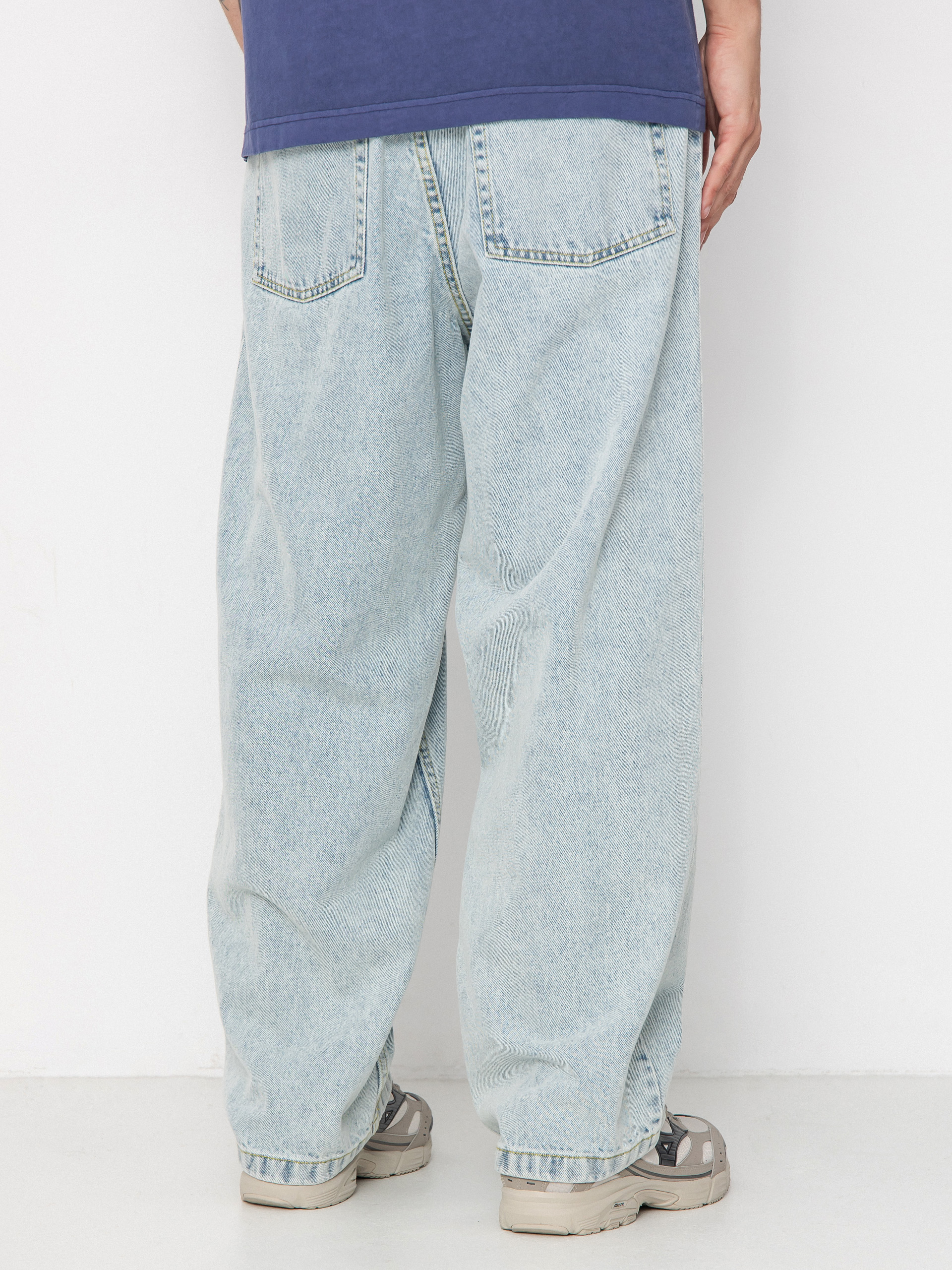 Nohavice Polar Skate Big Boy OG Logo (light blue)