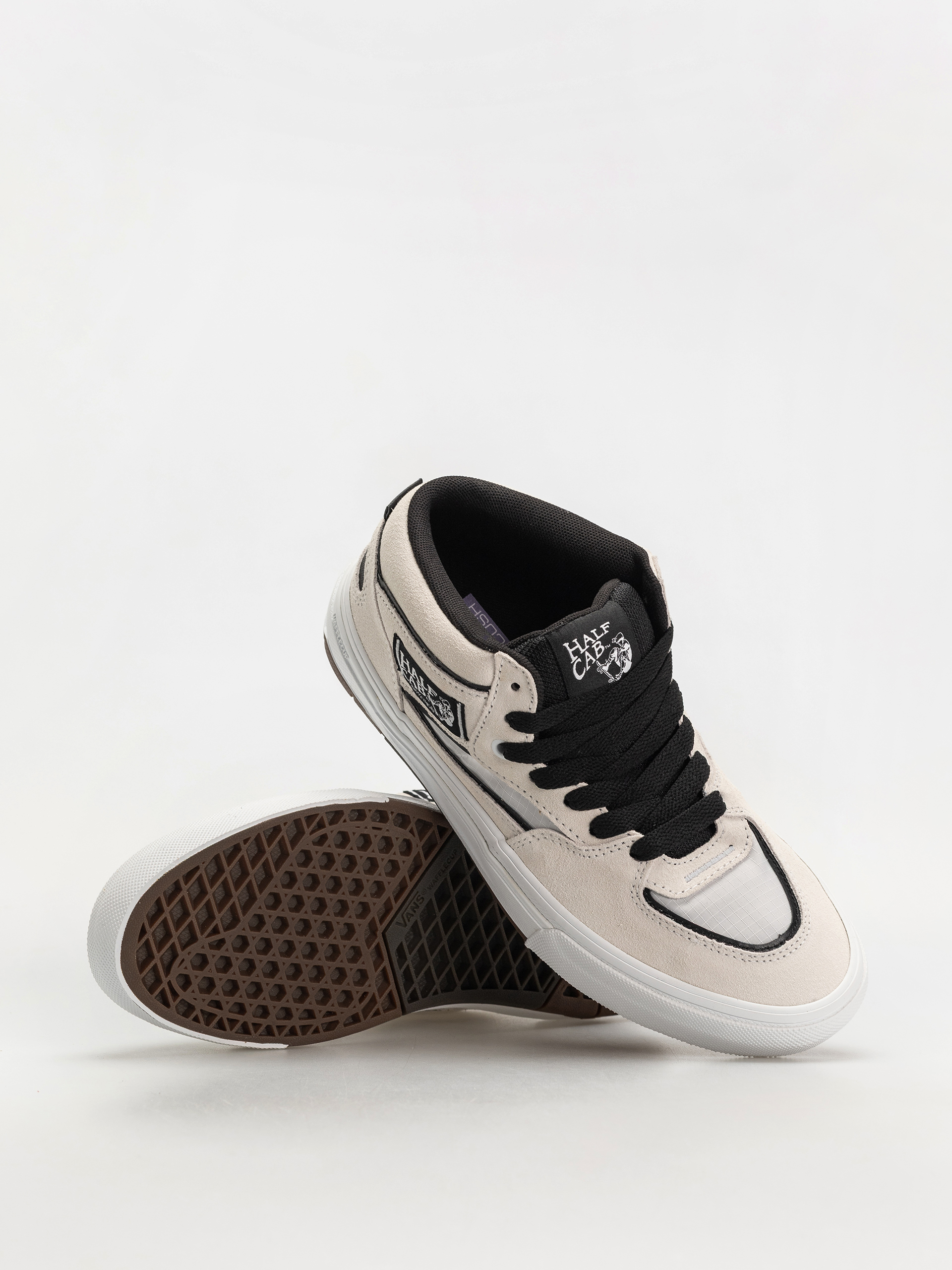 Topánky Vans Skate Half Cab Wafflecup (white/black)