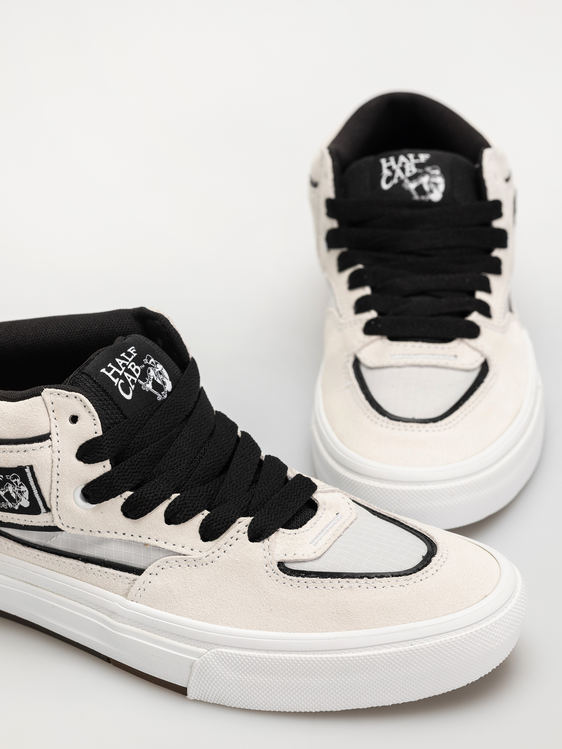 Topánky Vans Skate Half Cab Wafflecup (white/black)