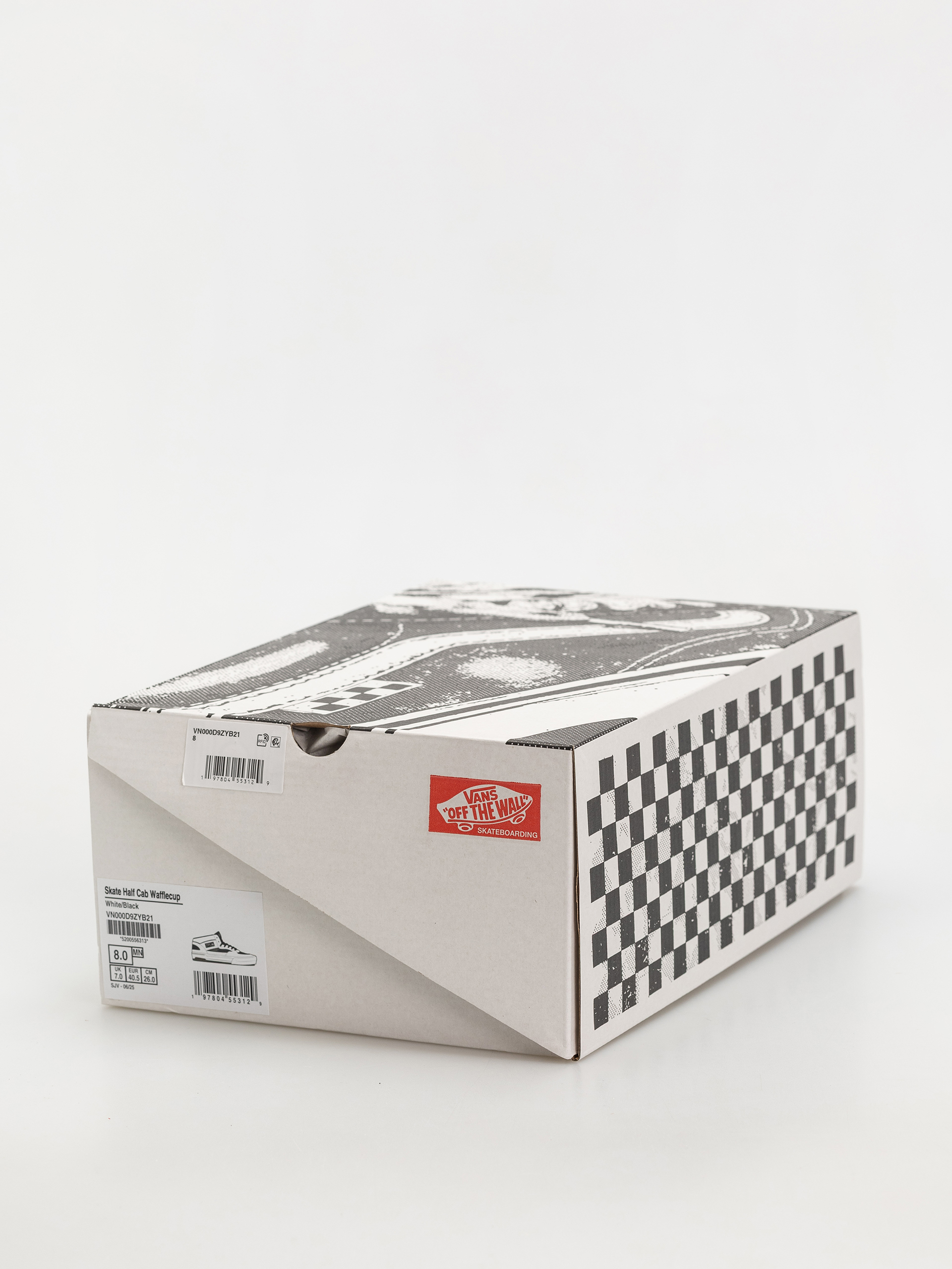 Topánky Vans Skate Half Cab Wafflecup (white/black)