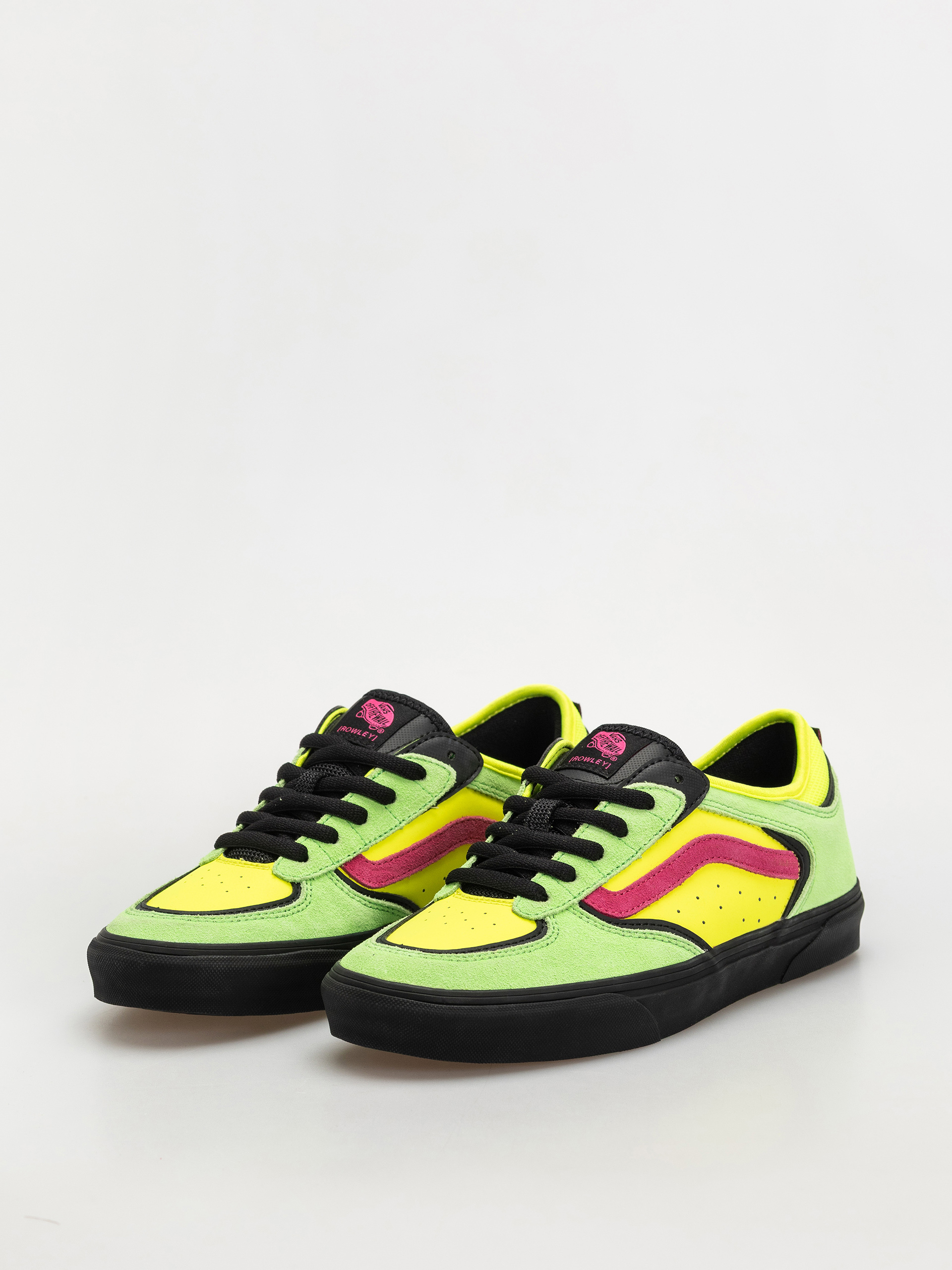 Topánky Vans Skate Rowley (neon pink/green)
