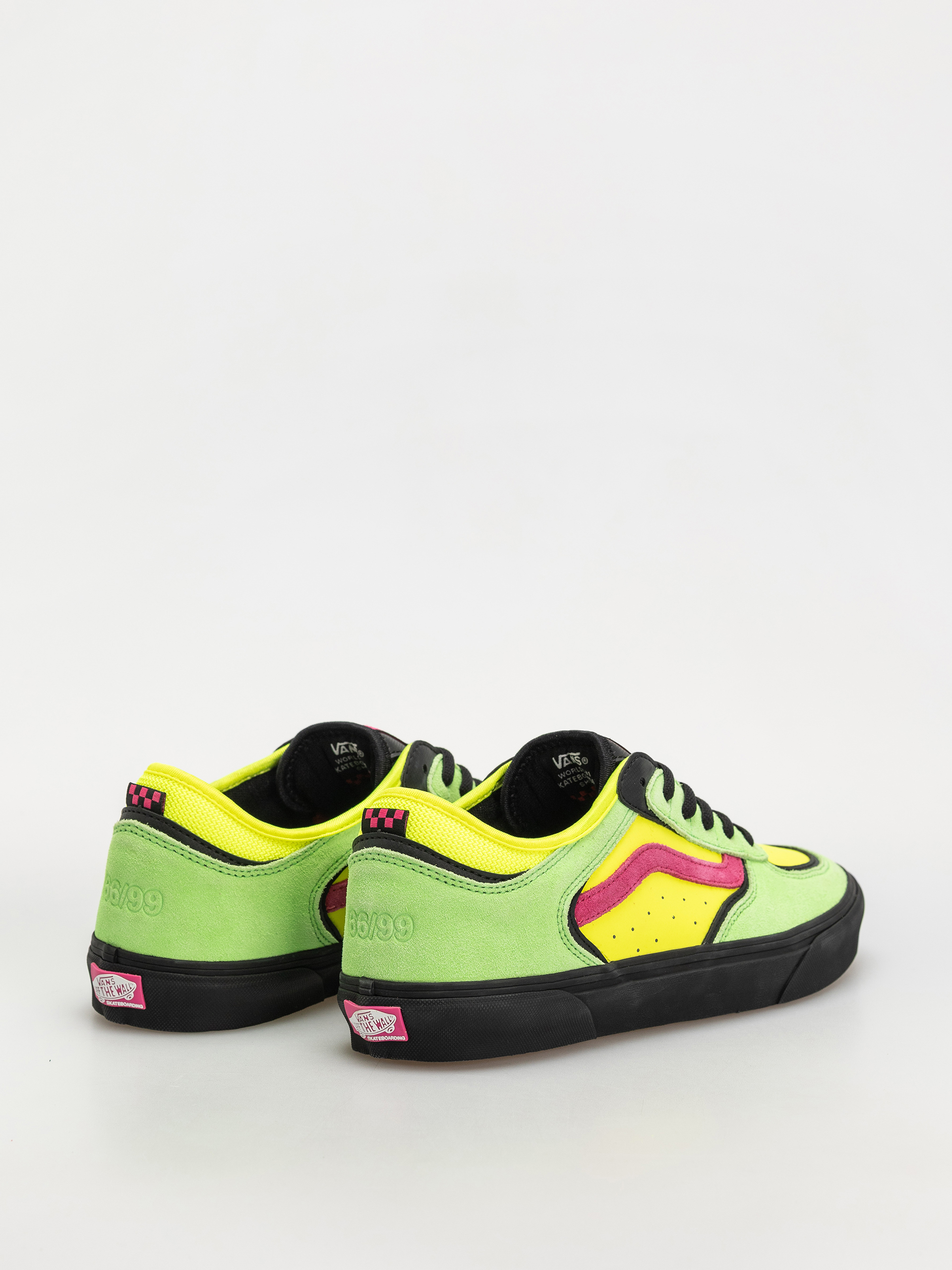 Topánky Vans Skate Rowley (neon pink/green)
