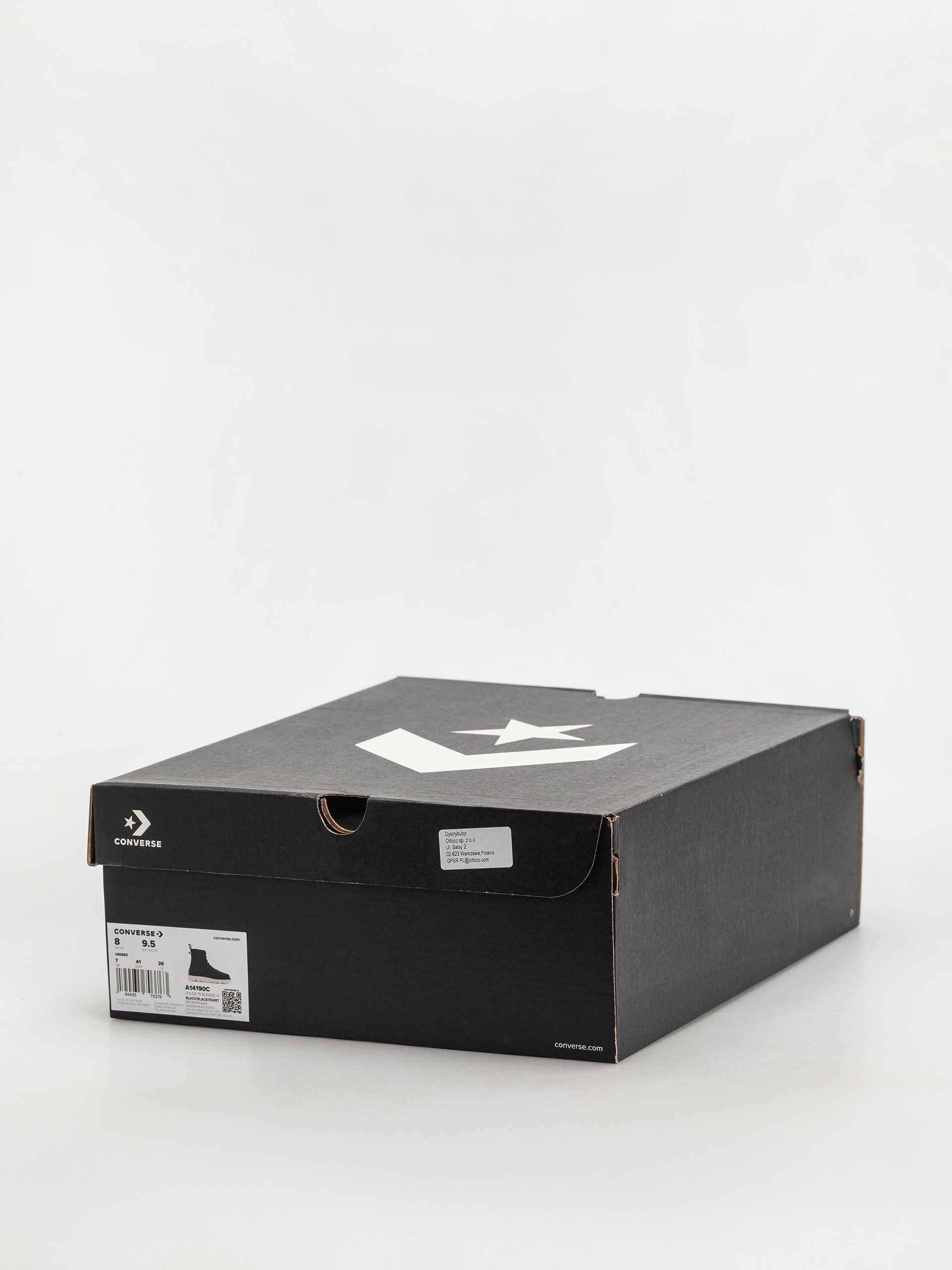 Topánky Converse Chuck 70 Rugged (black)