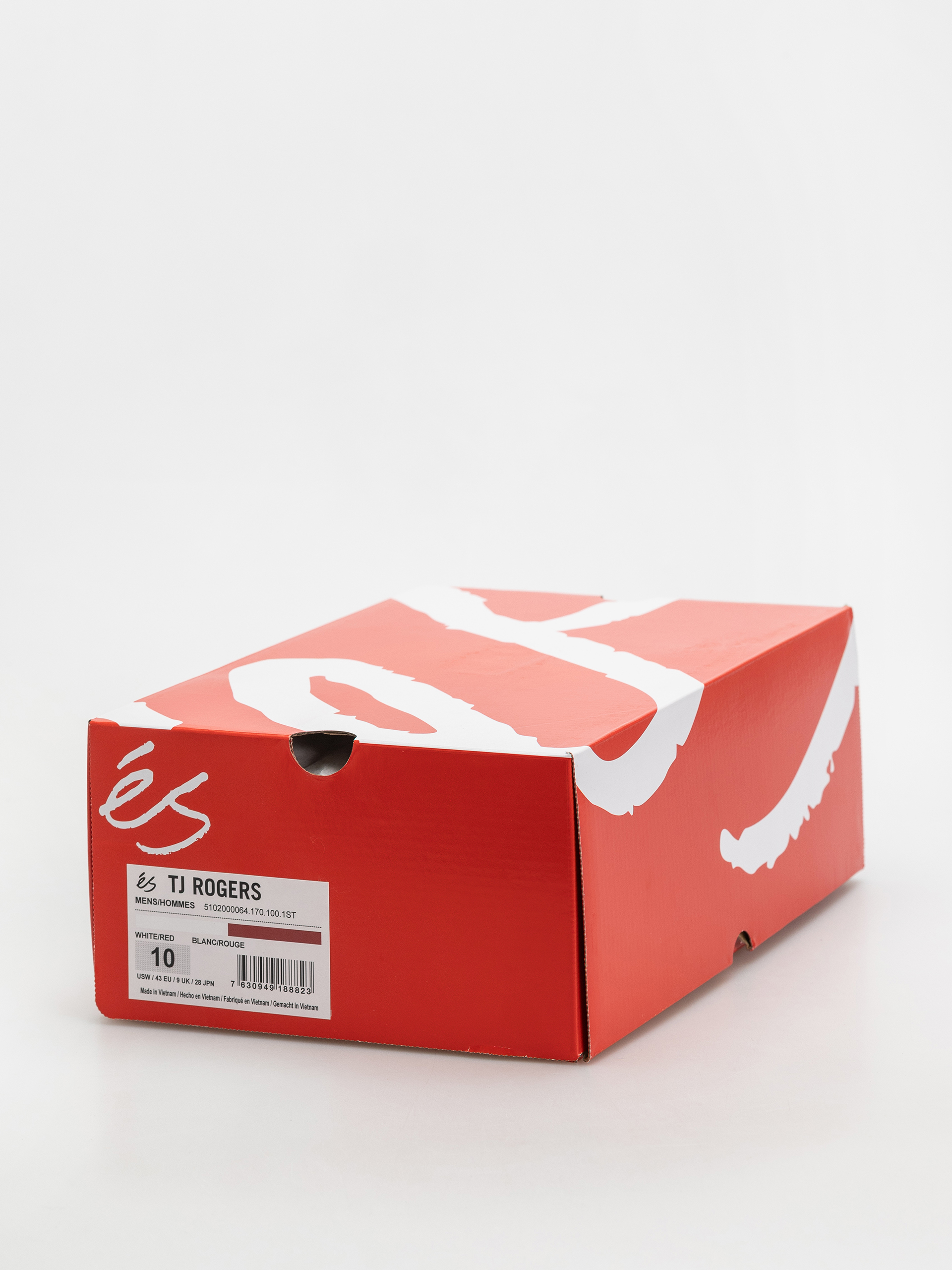 Topánky eS Tj Rogers (white/red)