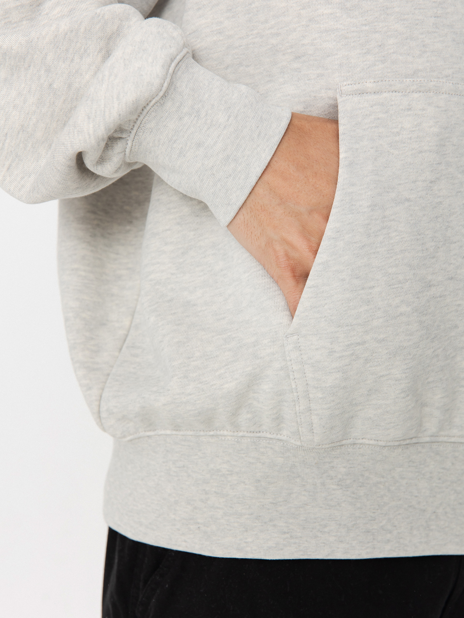 Mikina s kapucňou Vans Lx Premium HD (ash heather)