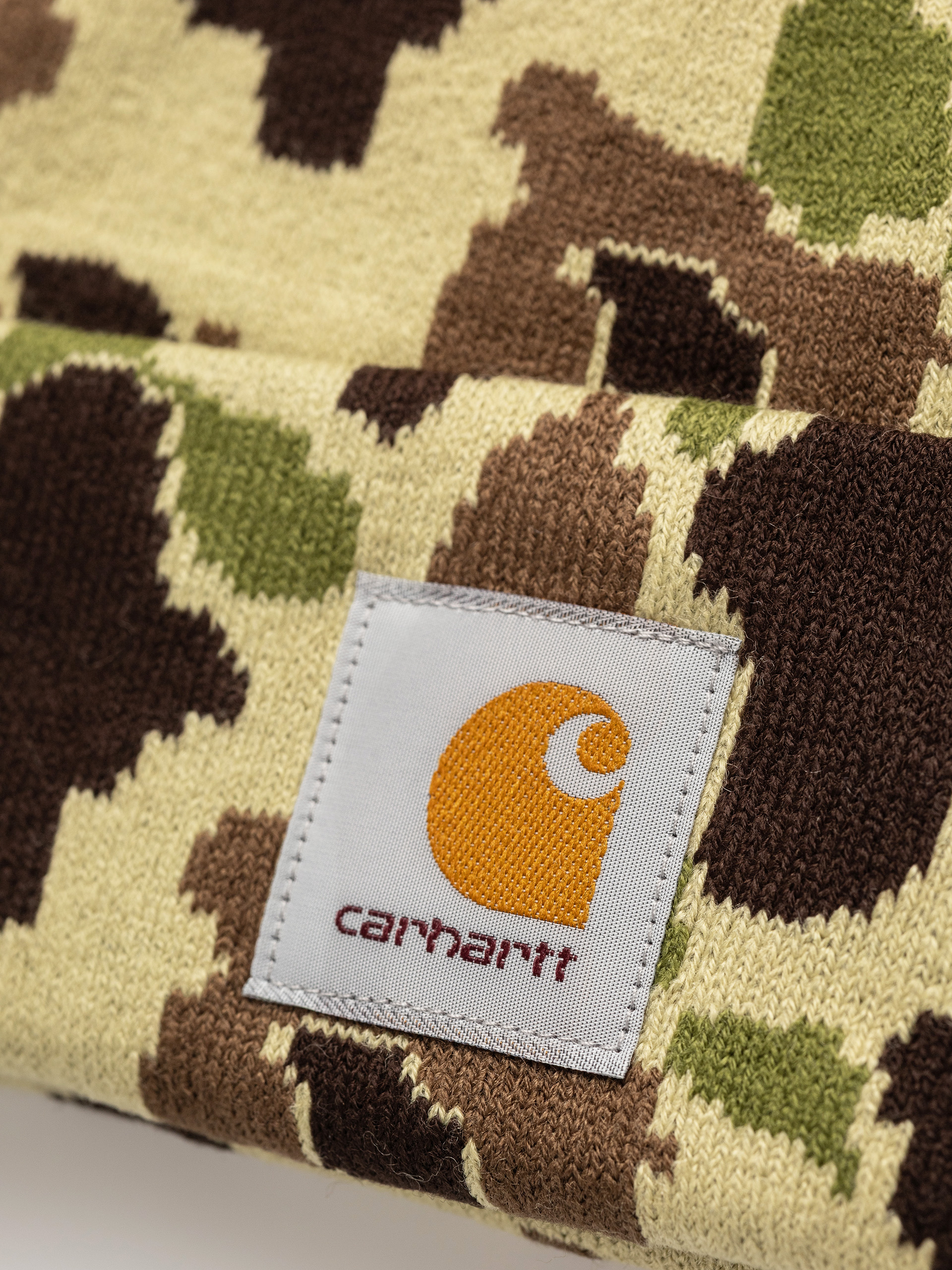 Čiapka Carhartt WIP Camo Duck (camo duck jacquard/green)