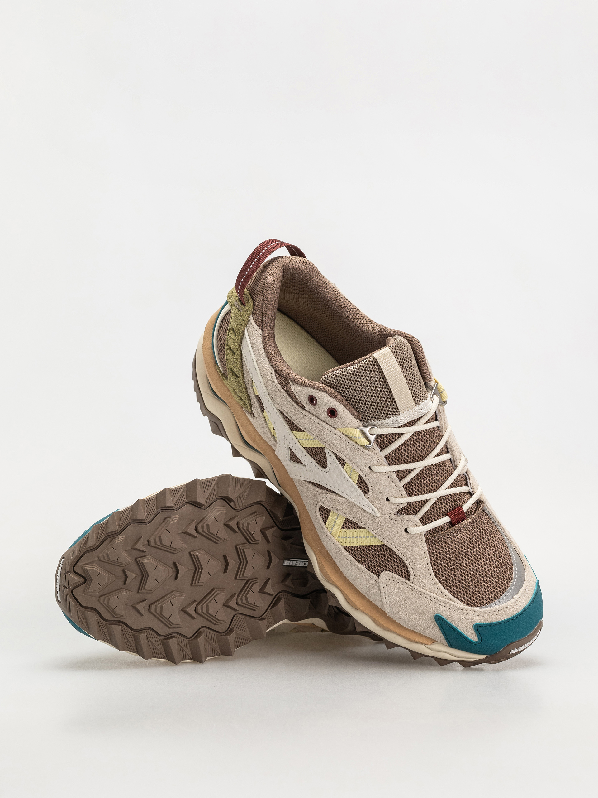 Topánky Mizuno Wave Mujin TL (fossil/snow white/summer sand)