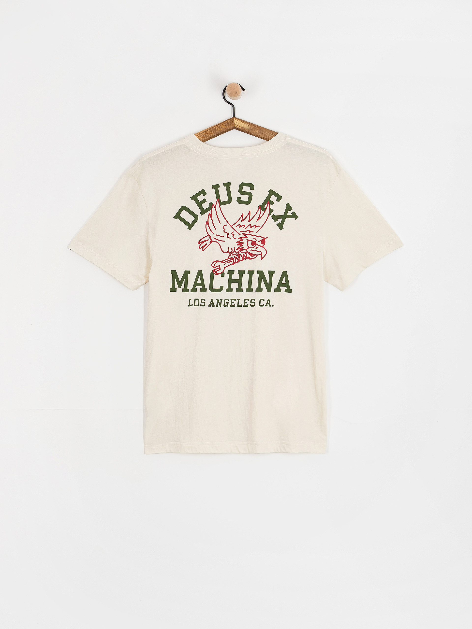 Tričko Deus Ex Machina Quickbeak (vintage white)