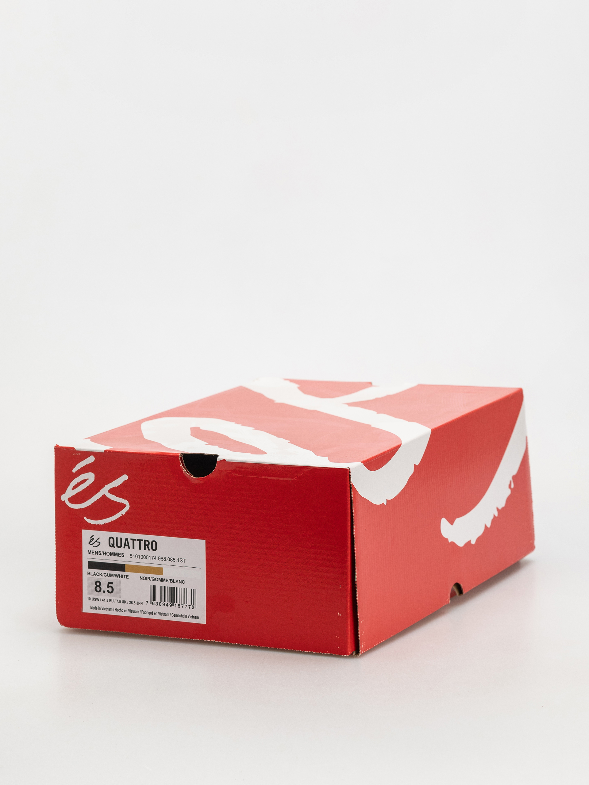 Topánky eS Quattro (black/gum/white)