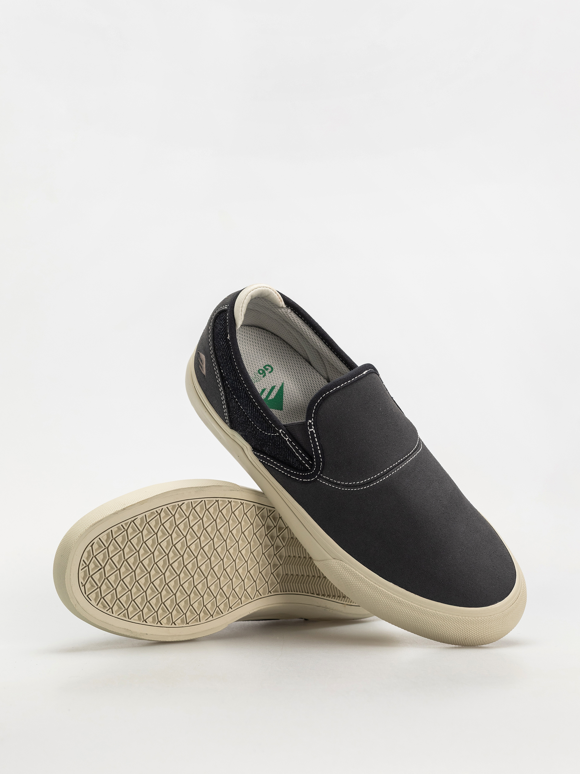 Topánky Emerica Wino G6 Slip On (black/tan)