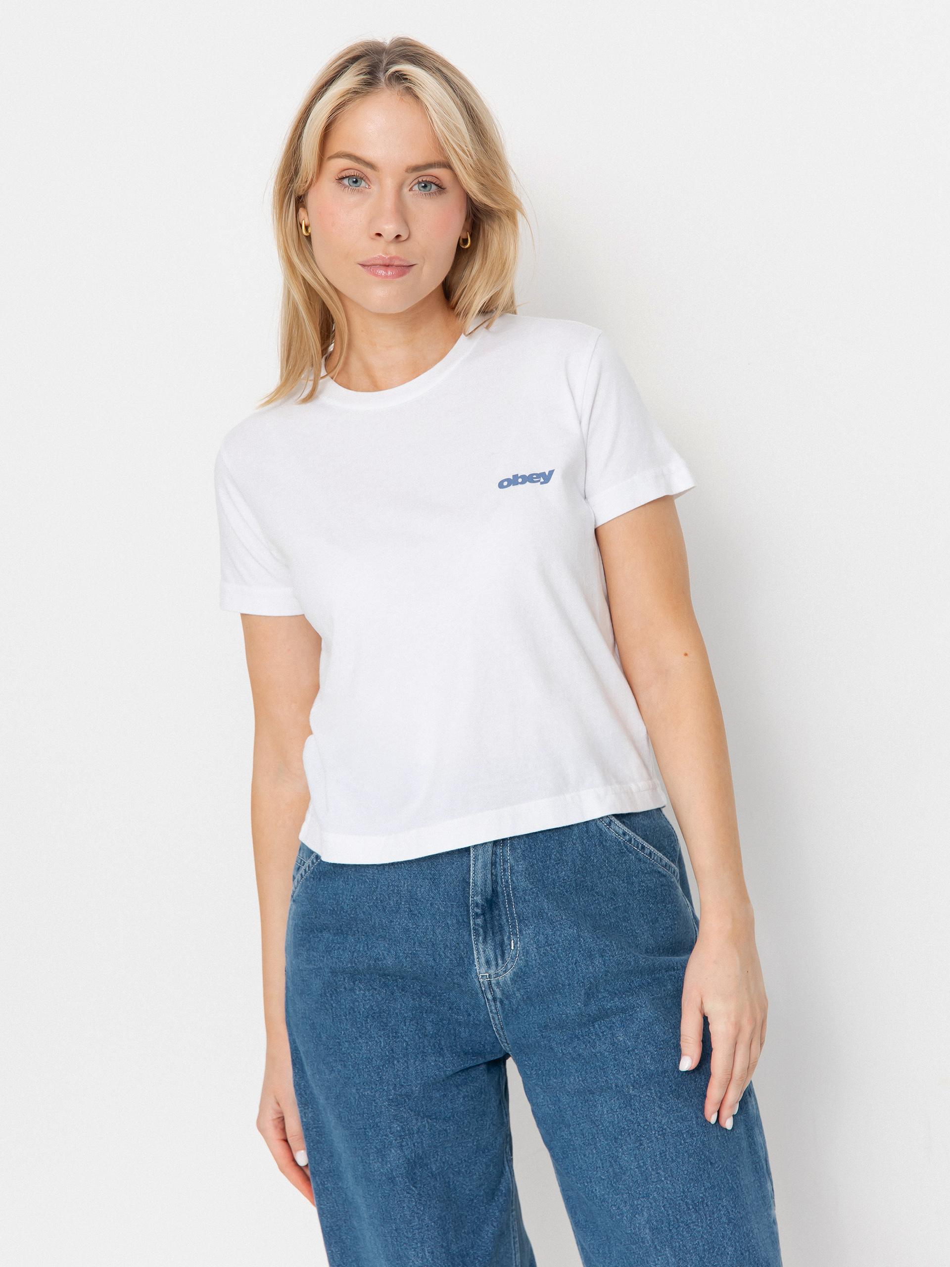 Tričko OBEY Obey Speed Wmn (white)