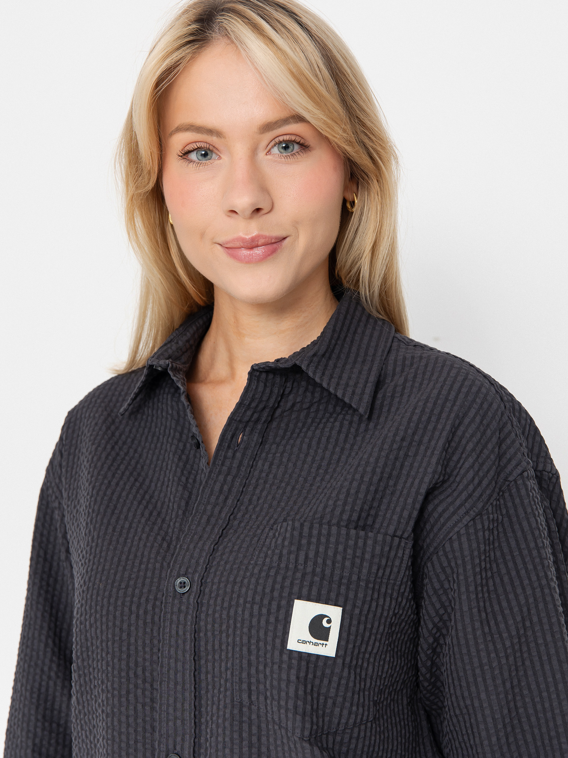 Košeľa Carhartt WIP Toland Wmn (toland stripe/black)