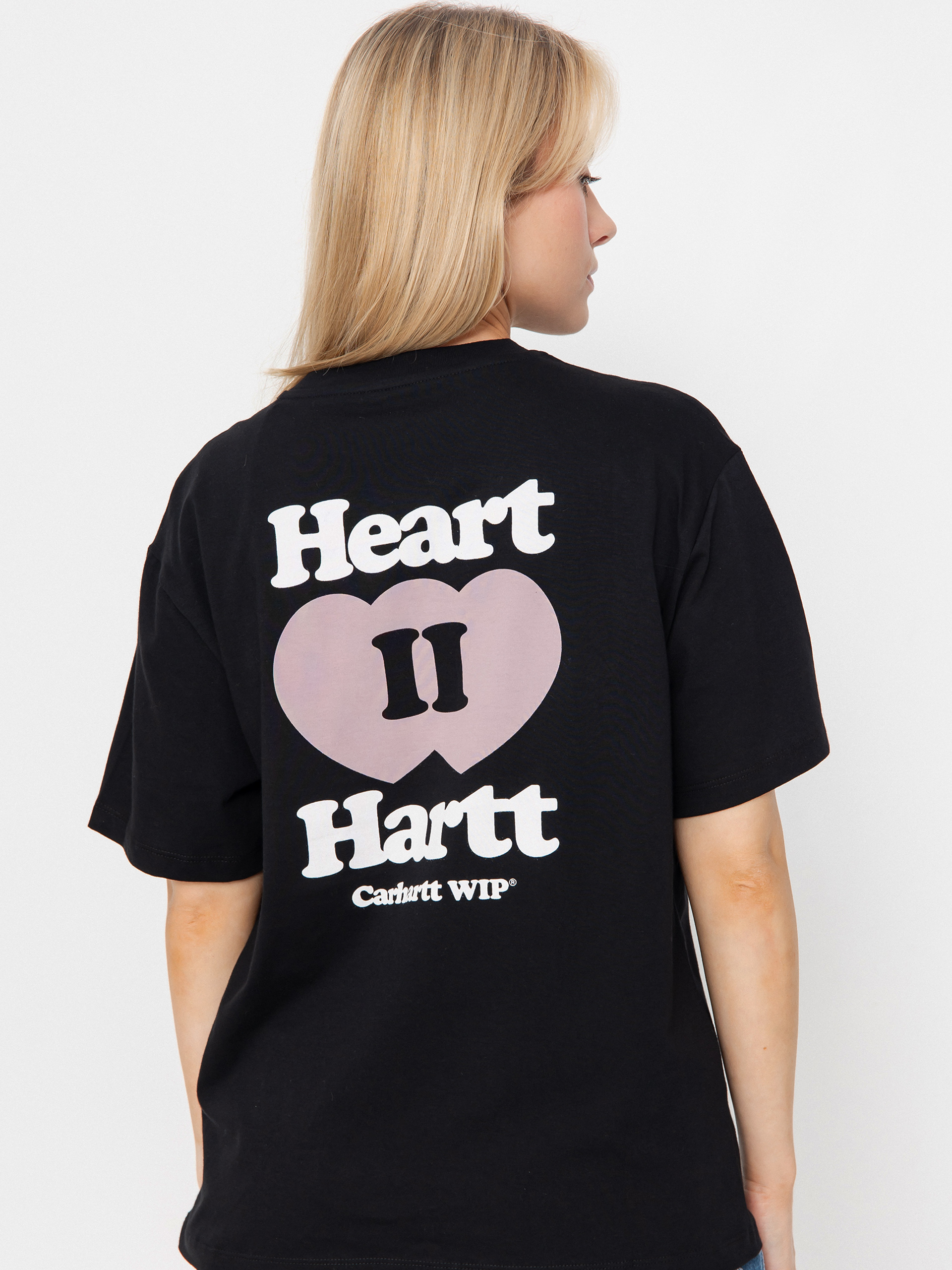 Tričko Carhartt WIP Heart II Hartt Wmn (black)