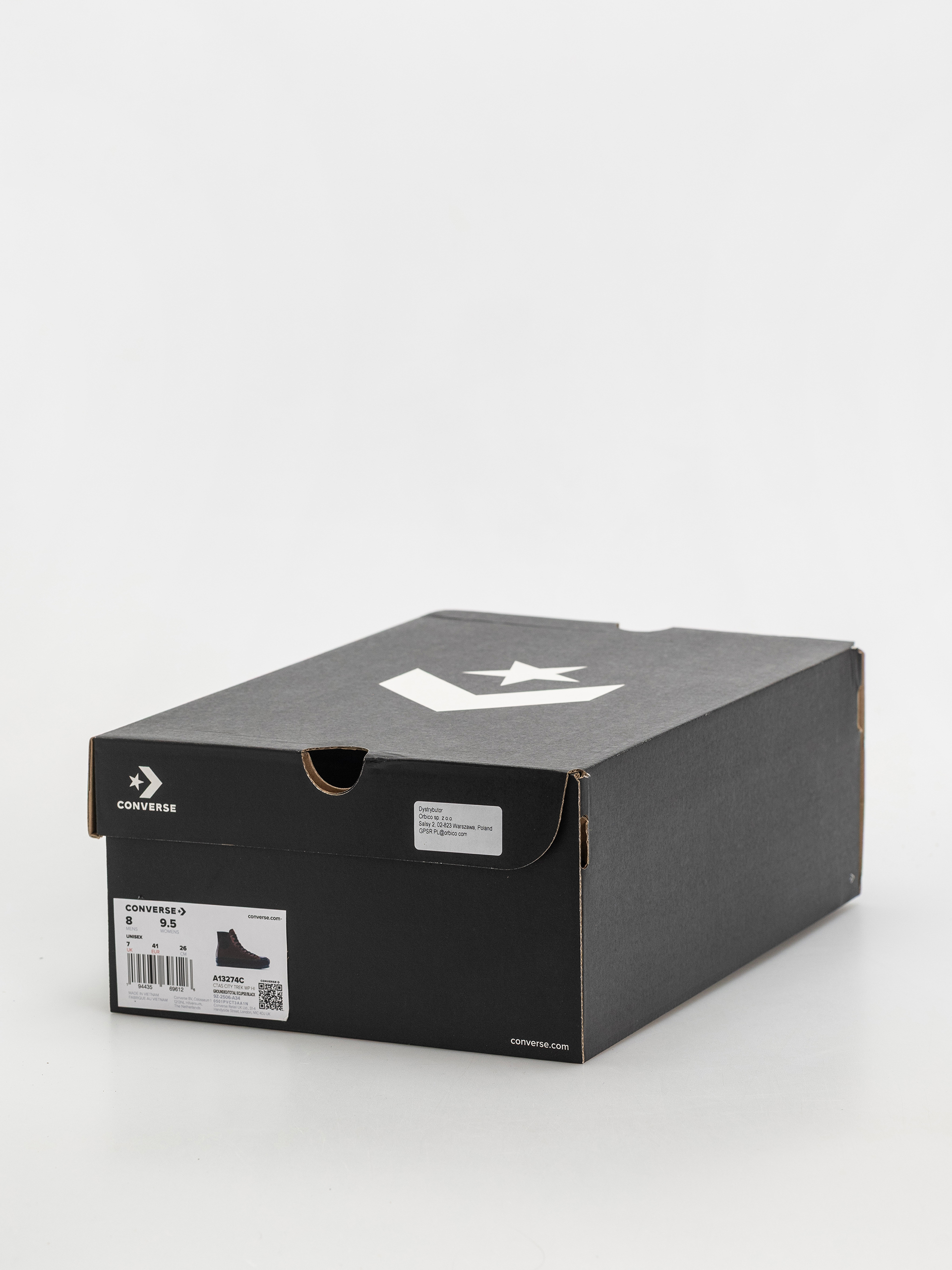 Topánky Converse Chuck Taylor City Trek Wp Hi (dark chocolate/black)