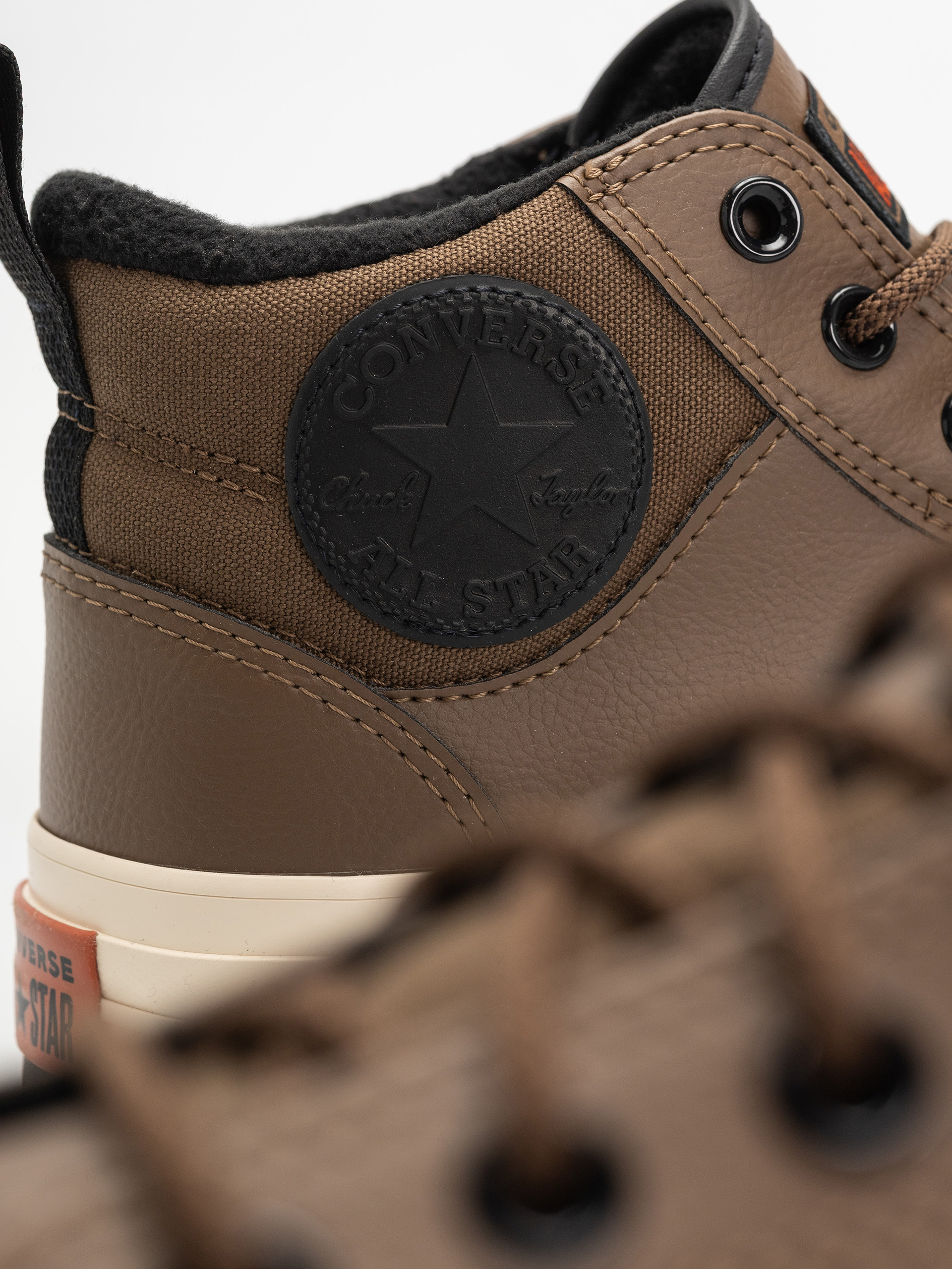 Topánky Converse Chuck TLR AS Malden Street Boot (dark chocolate/black)