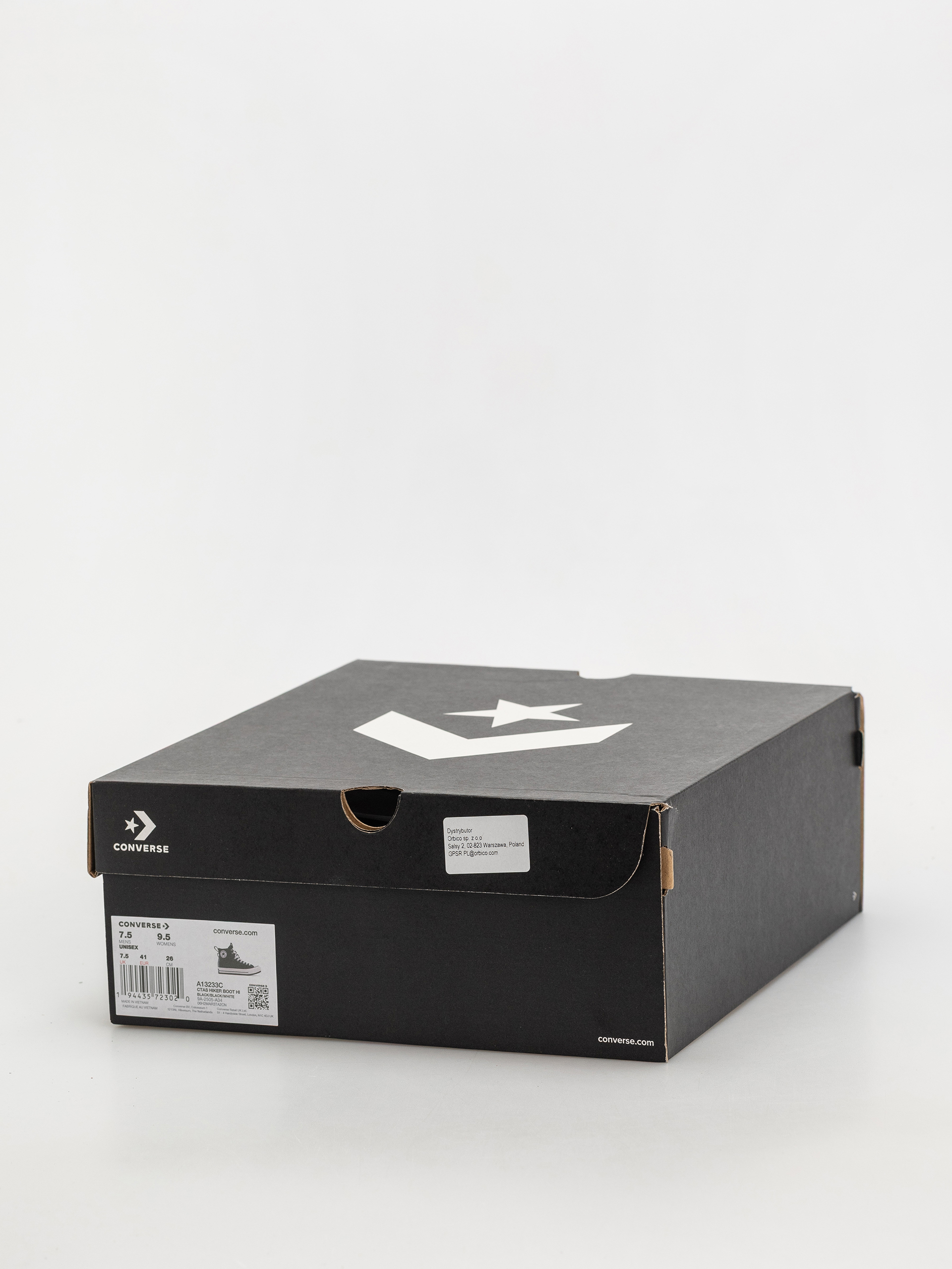 Topánky Converse Chuck Taylor All Star Hiker Boot (black)