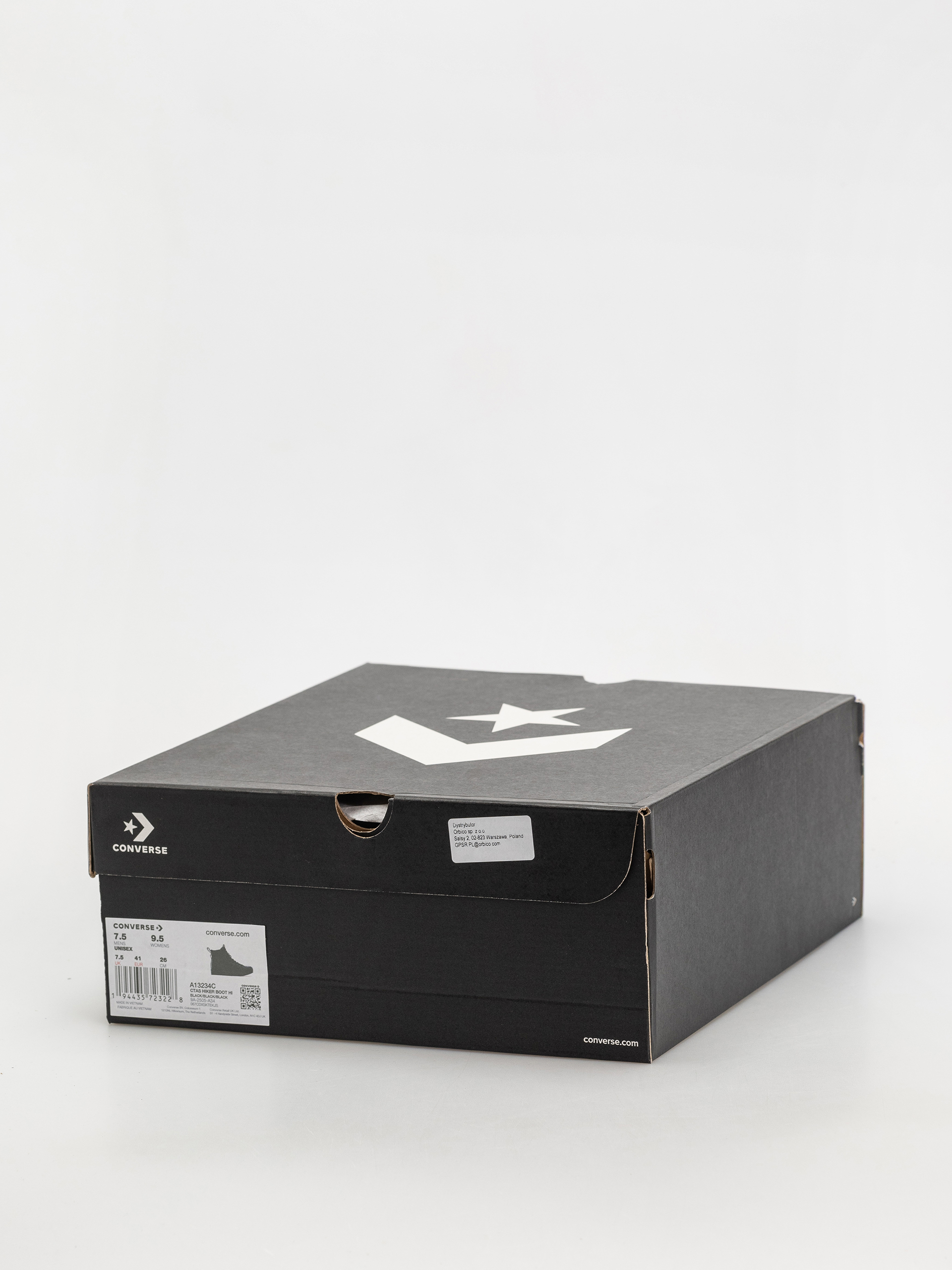 Topánky Converse Chuck Taylor All Star Hiker Boot (black)