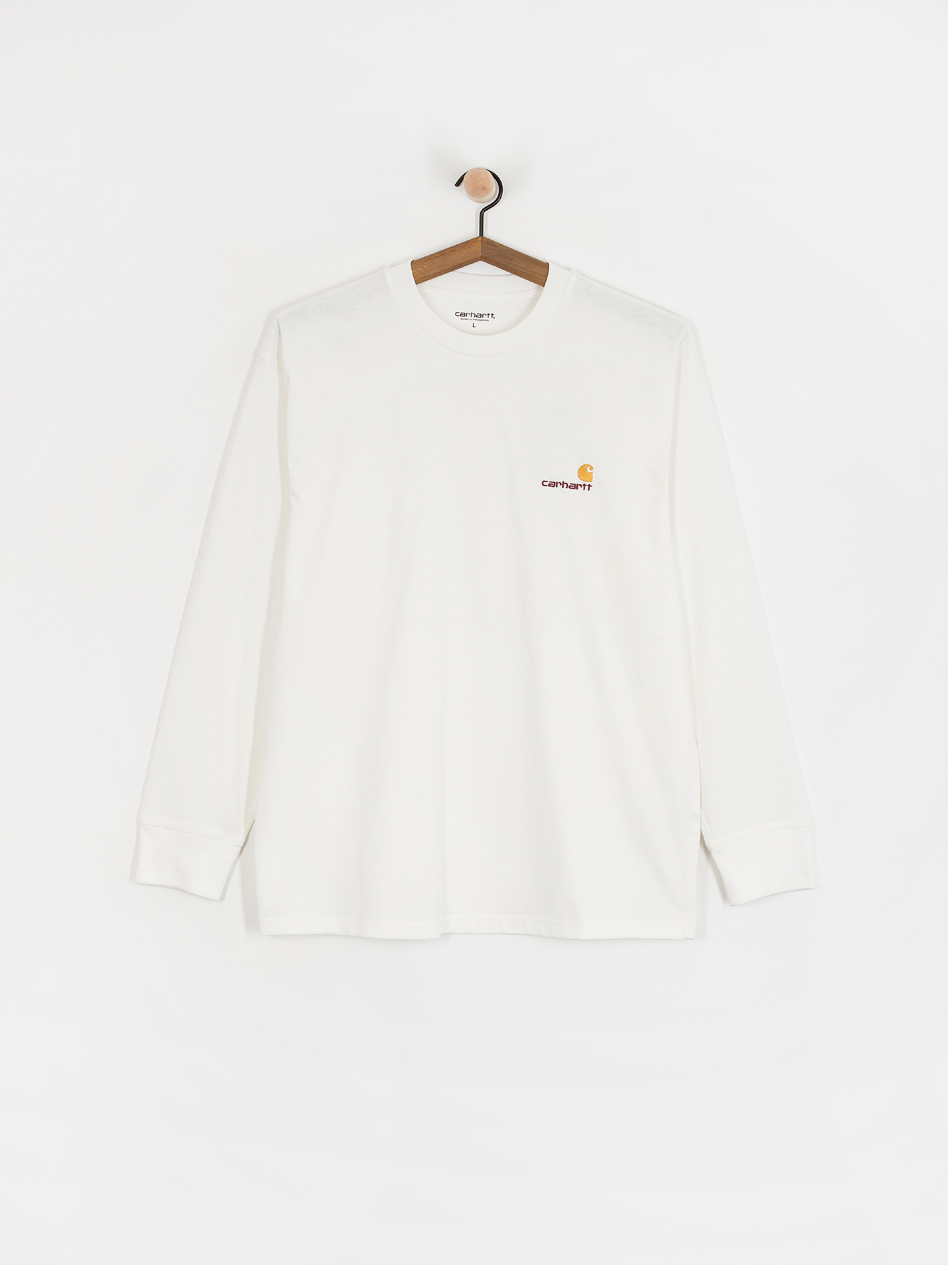 Triko Carhartt WIP American Script (white)