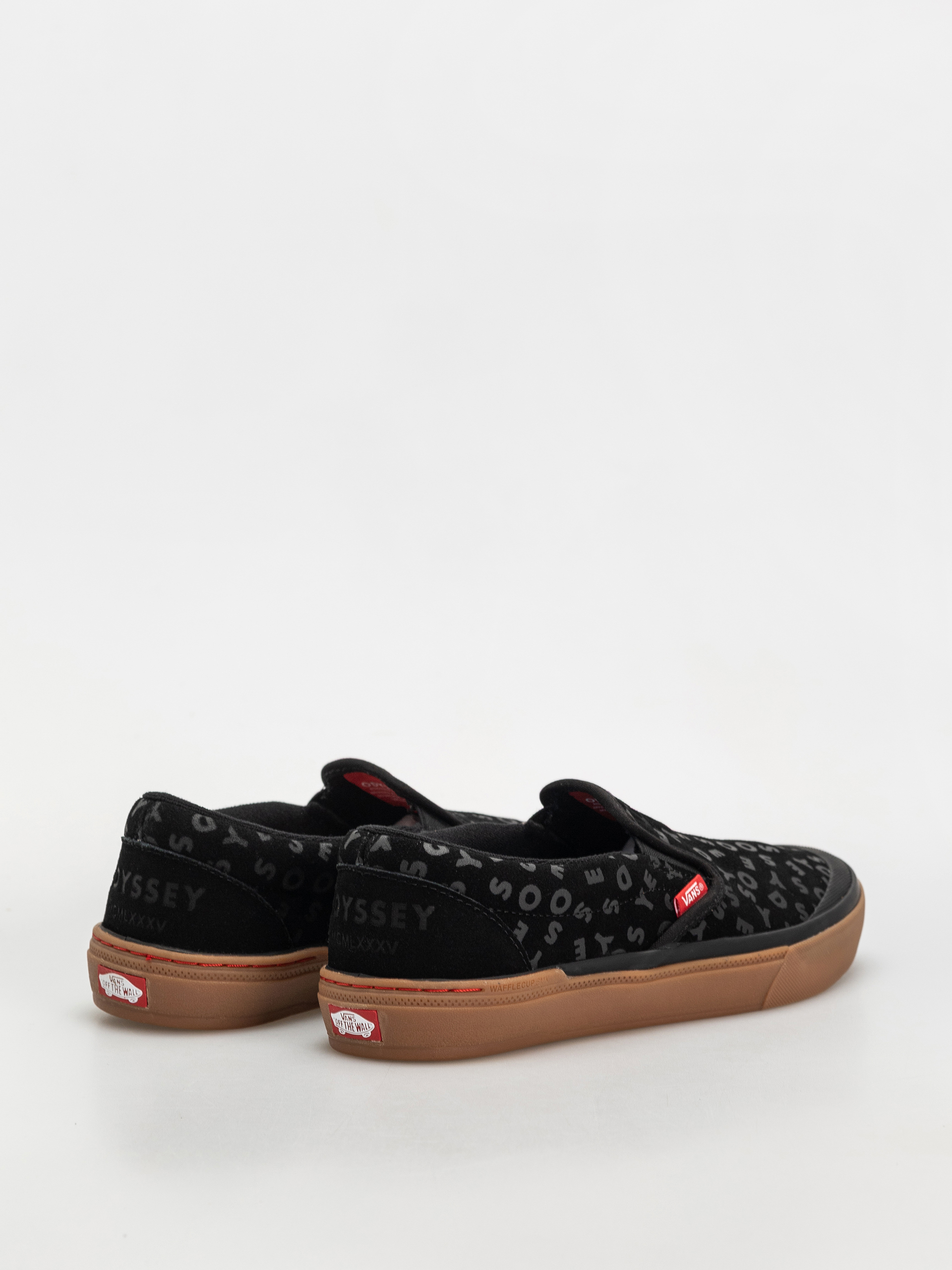 Topánky Vans Bmx Slip On X Odyssey (odyssey black/red/gum)