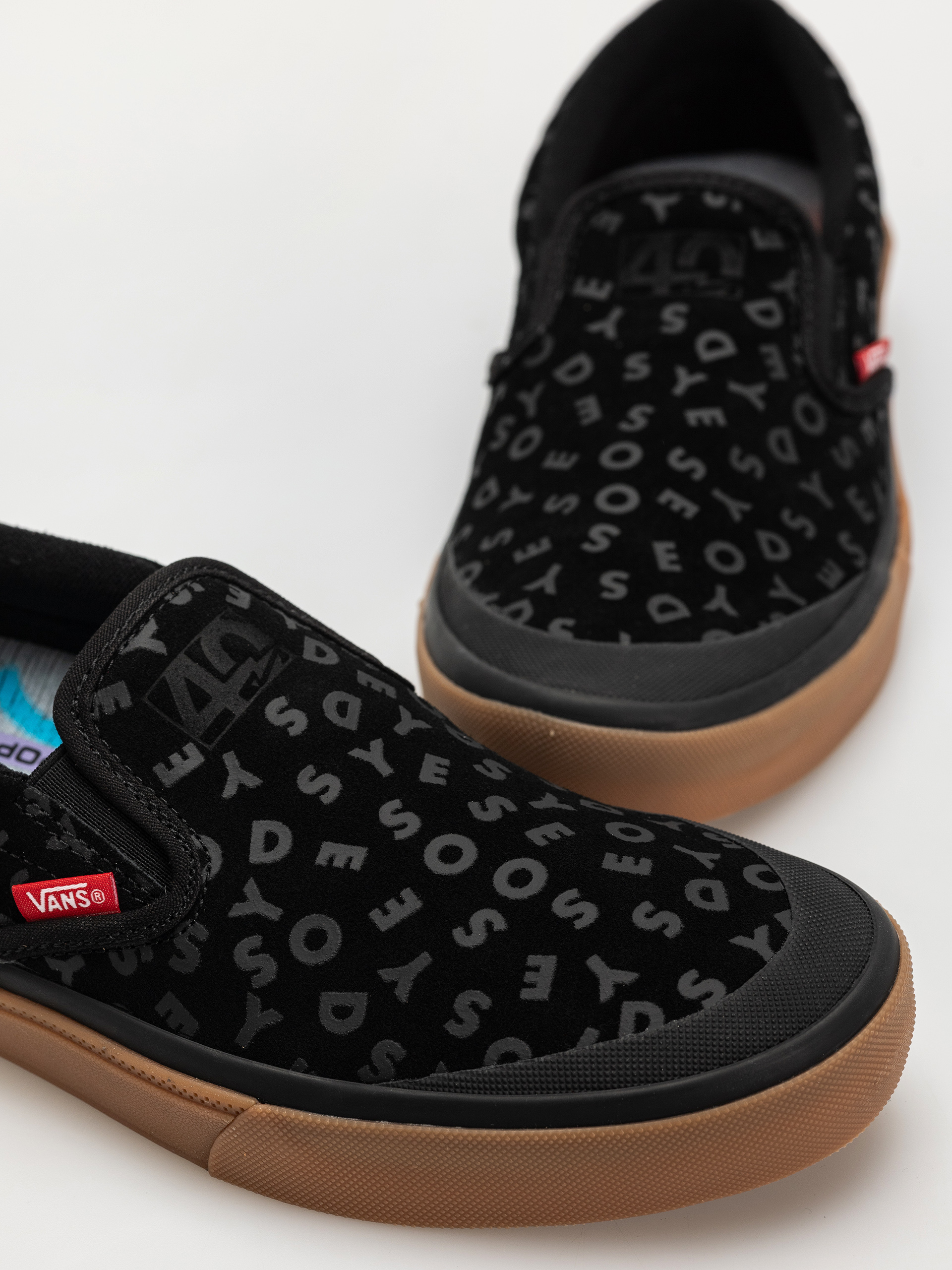 Topánky Vans Bmx Slip On X Odyssey (odyssey black/red/gum)