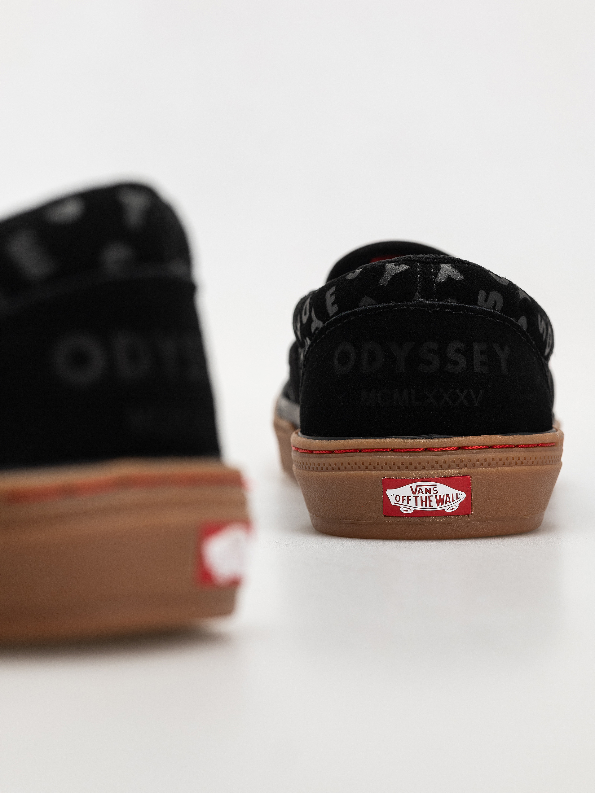 Topánky Vans Bmx Slip On X Odyssey (odyssey black/red/gum)