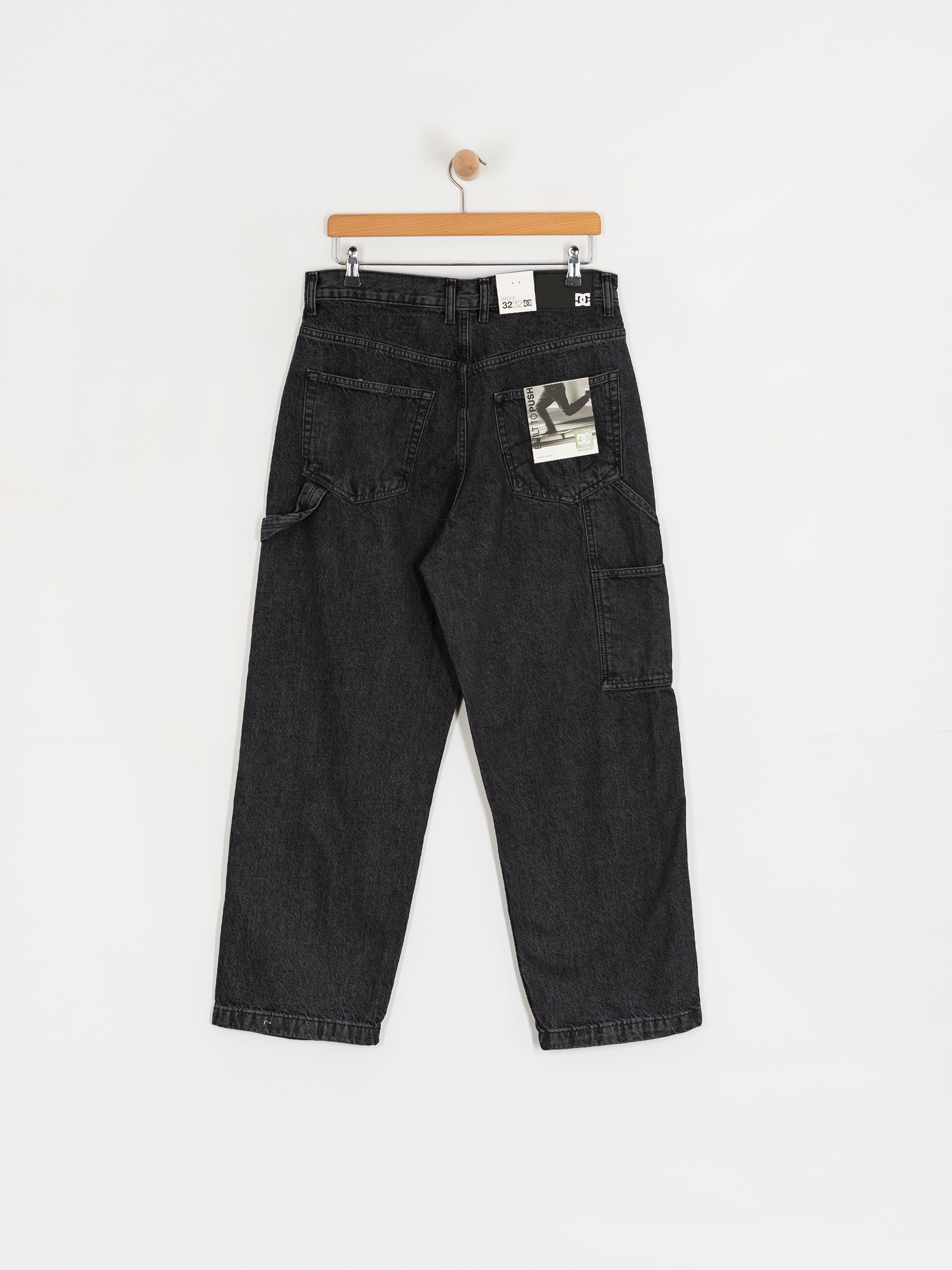 Nohavice DC Worker Baggy Carpenter (black)