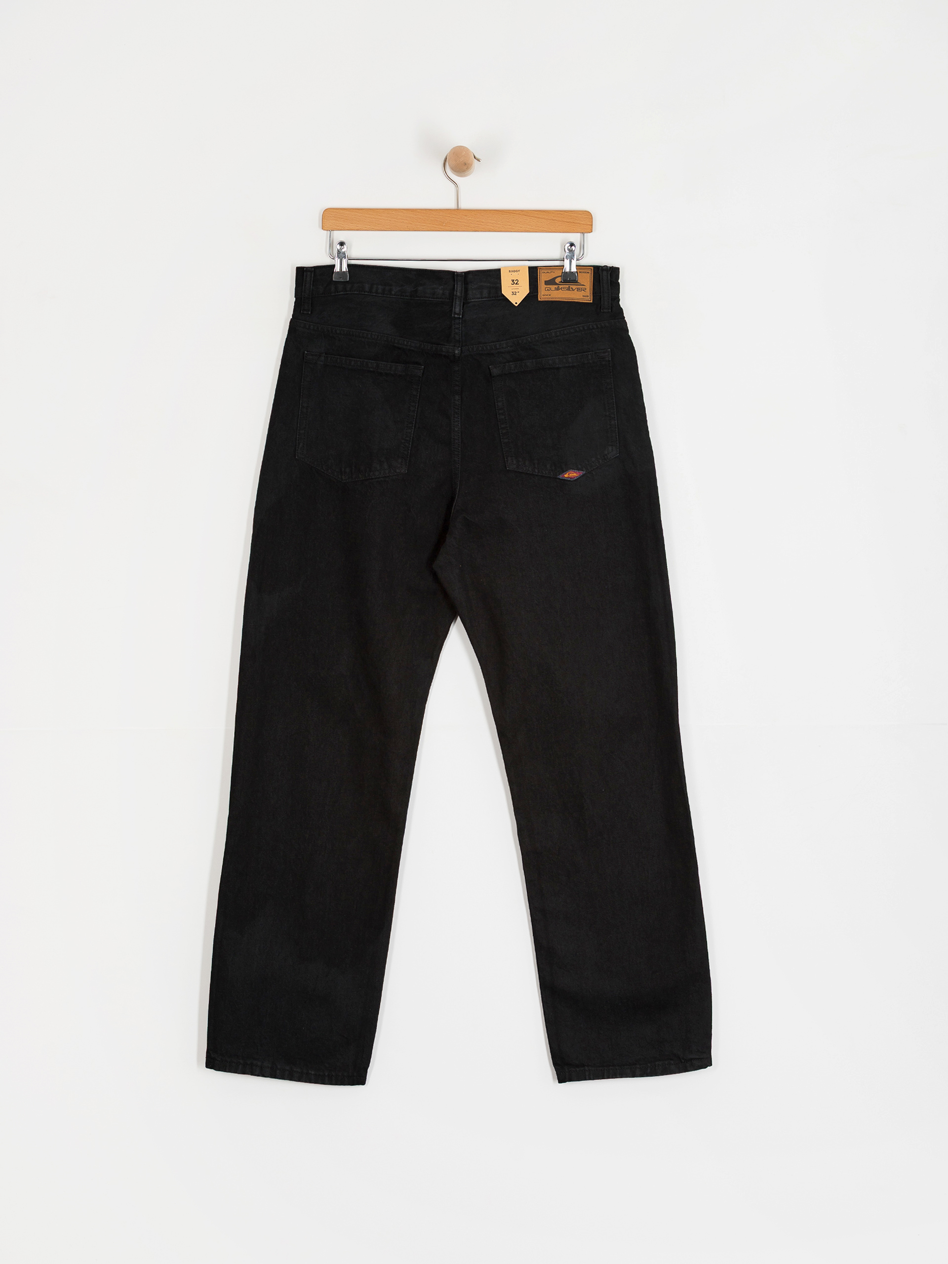 Nohavice Quiksilver Baggy Denim (black)