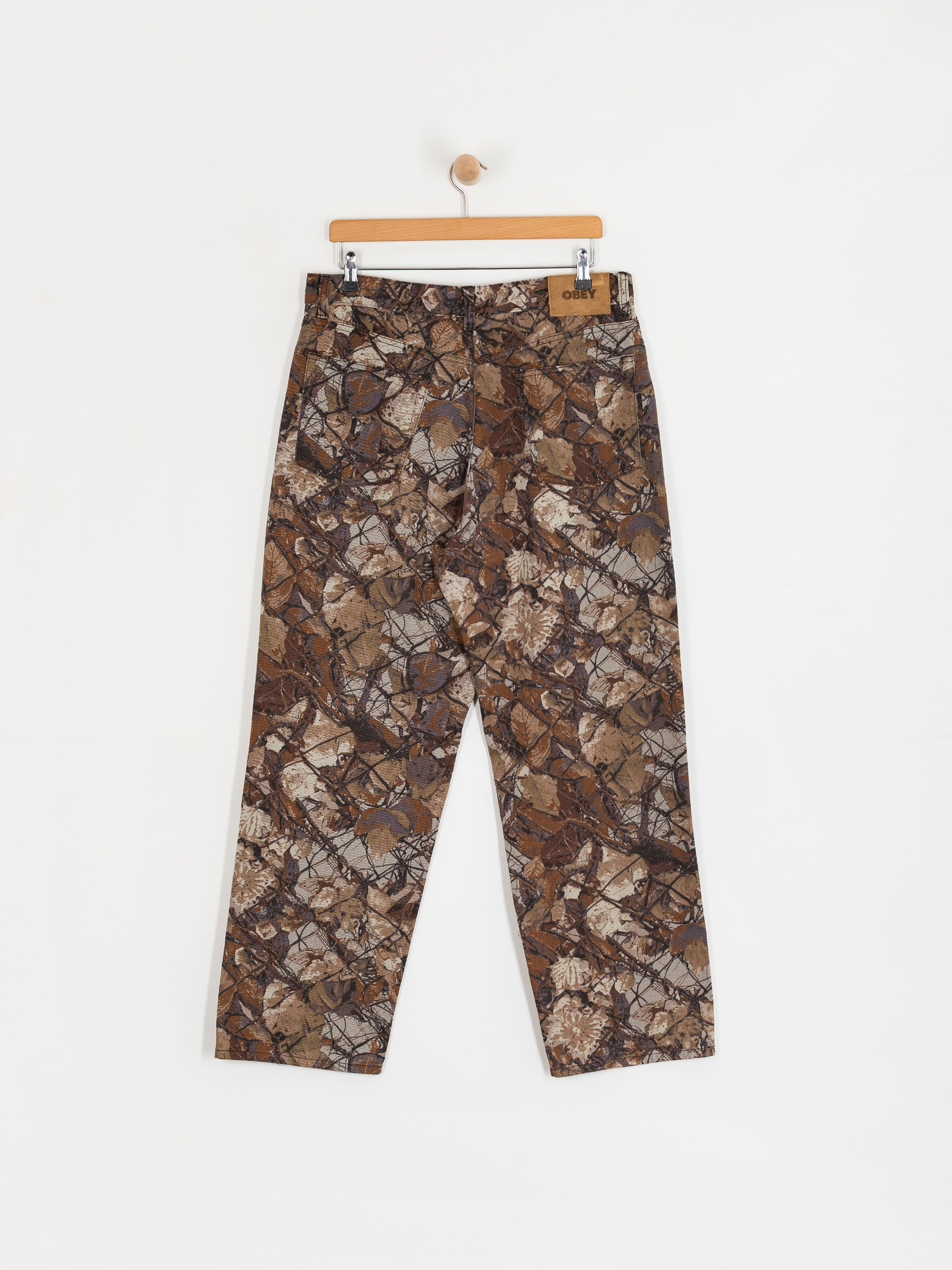 Nohavice OBEY Classic Baggy Denim (fence camo multi)