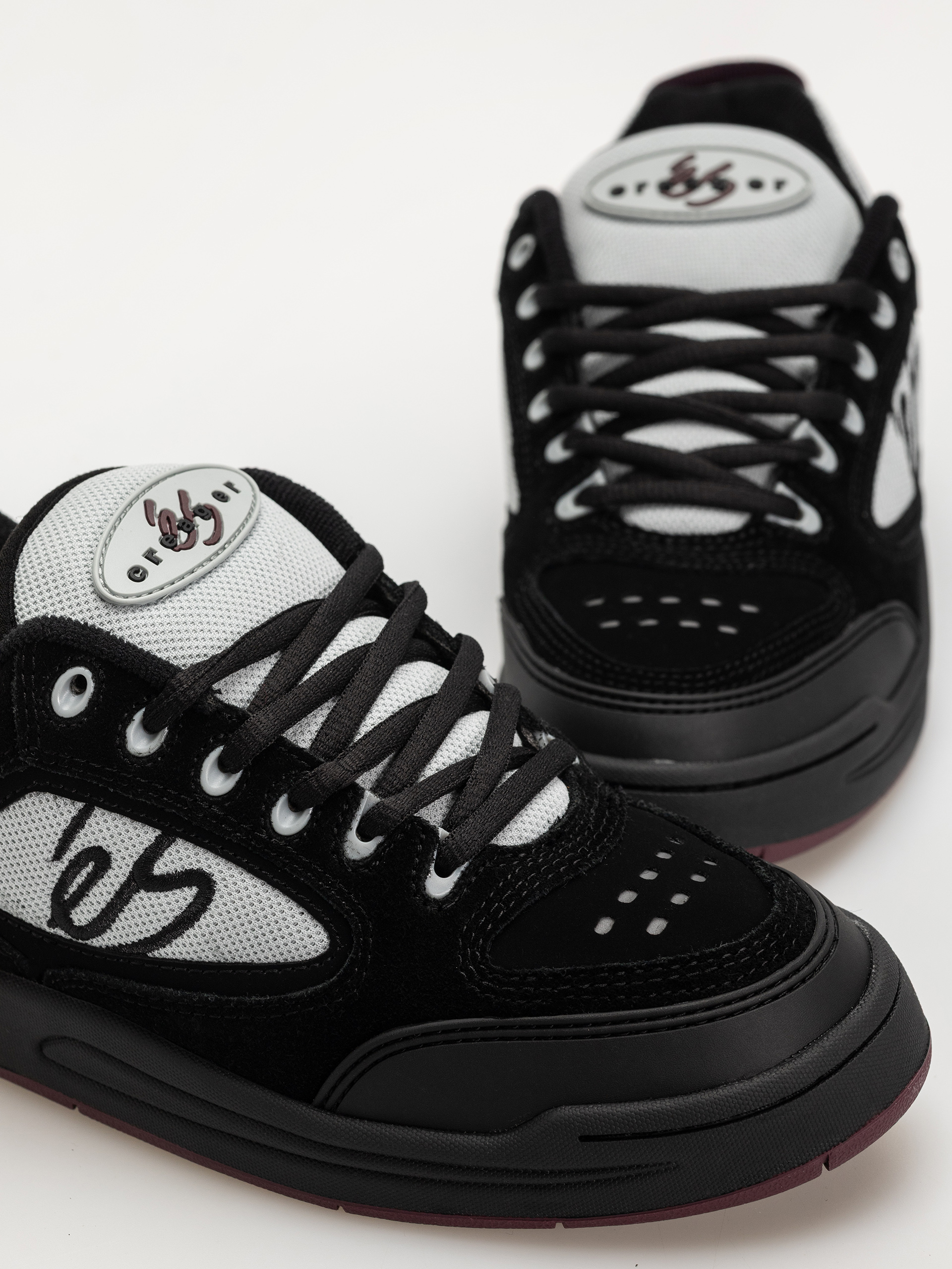 Topánky eS Creager (black/red/grey)