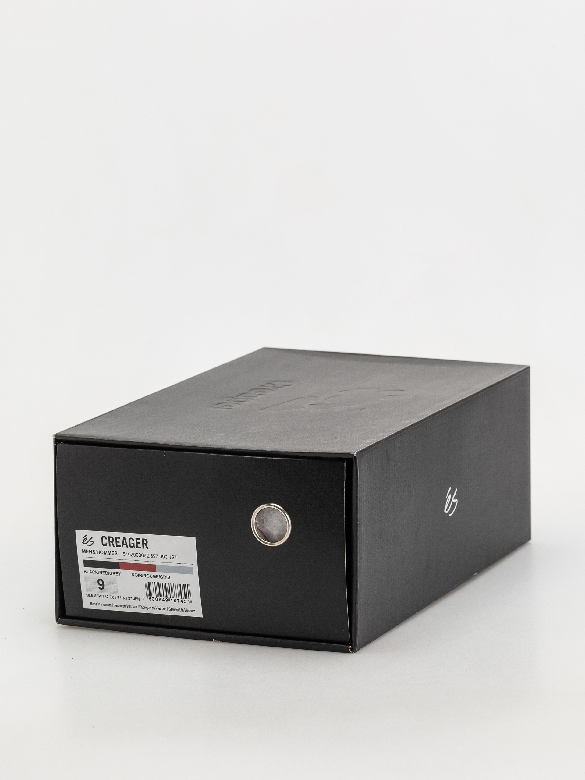 Topánky eS Creager (black/red/grey)