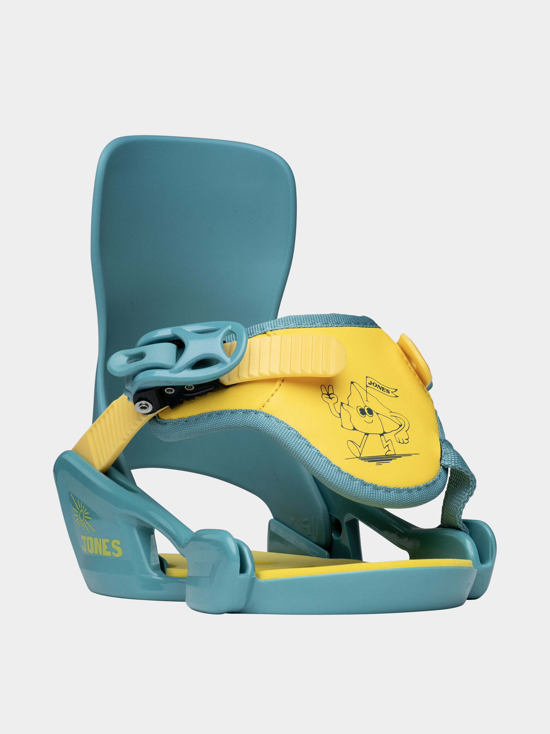 Snowboardové viazanie Jones Snowboards Happy Mtn One Strap JR (icy horizon blue)