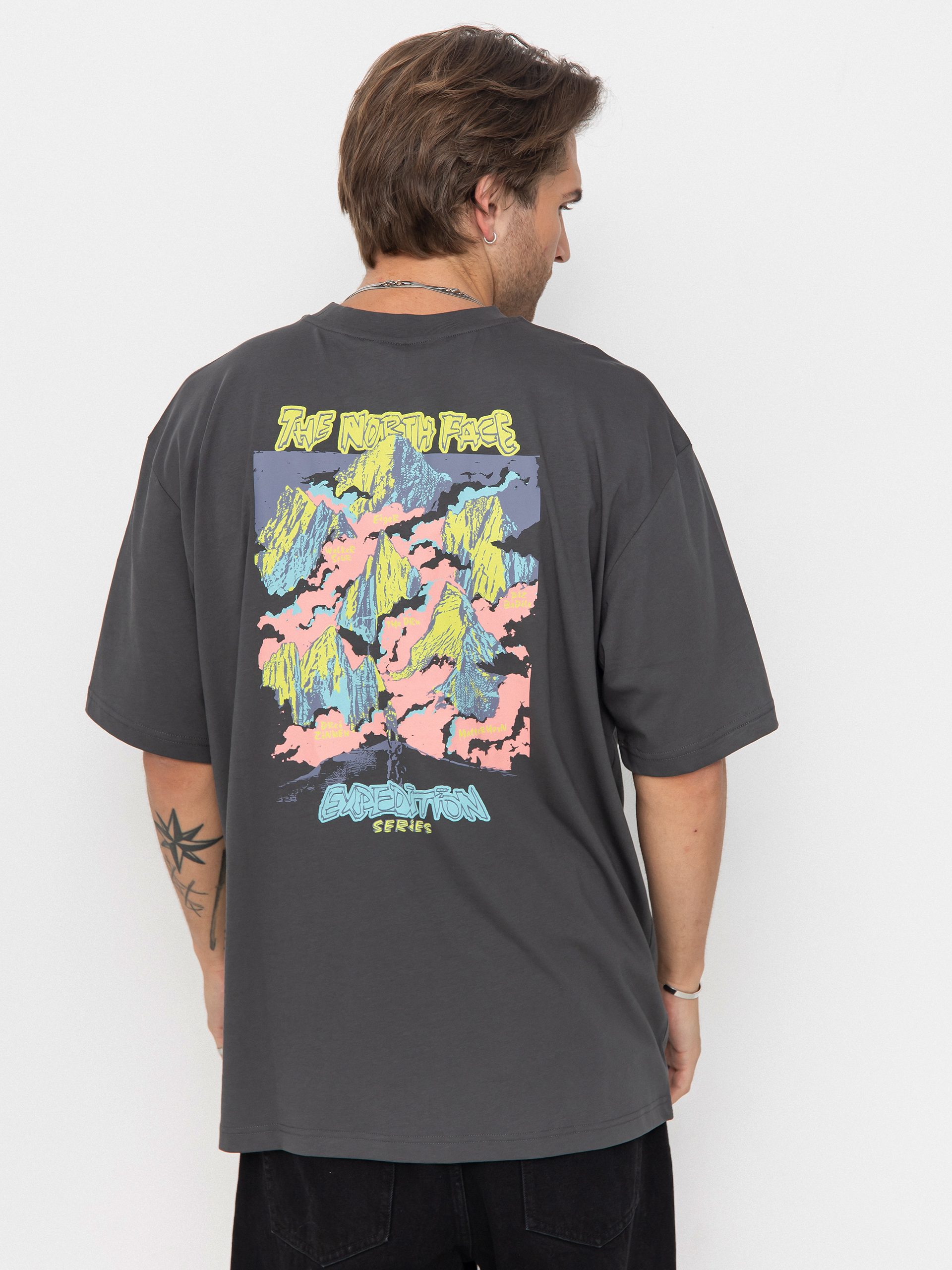 Tričko The North Face Expedition Celebration Oversized