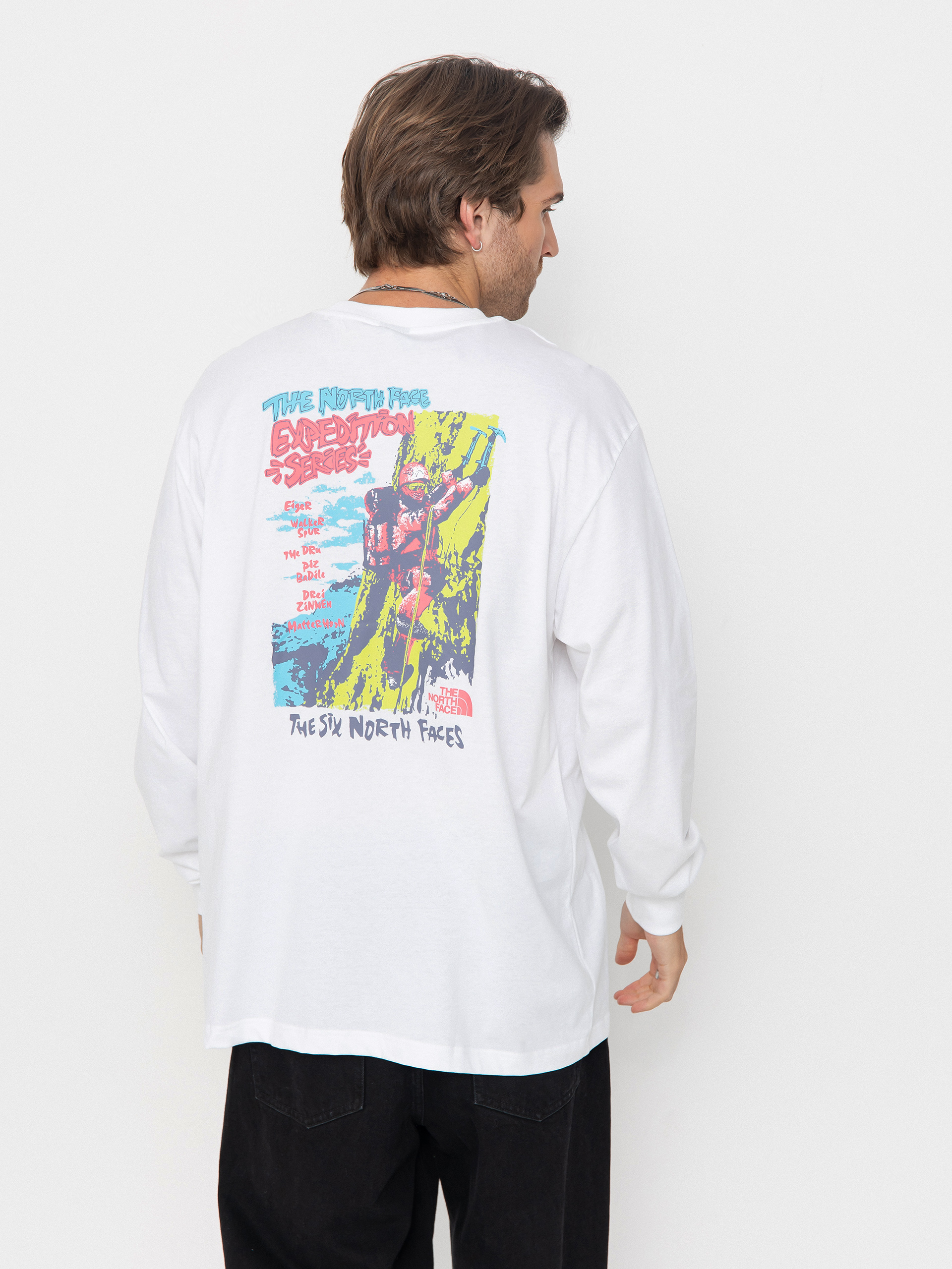 Triko The North Face Expedition Celebration Oversized (tnf white)