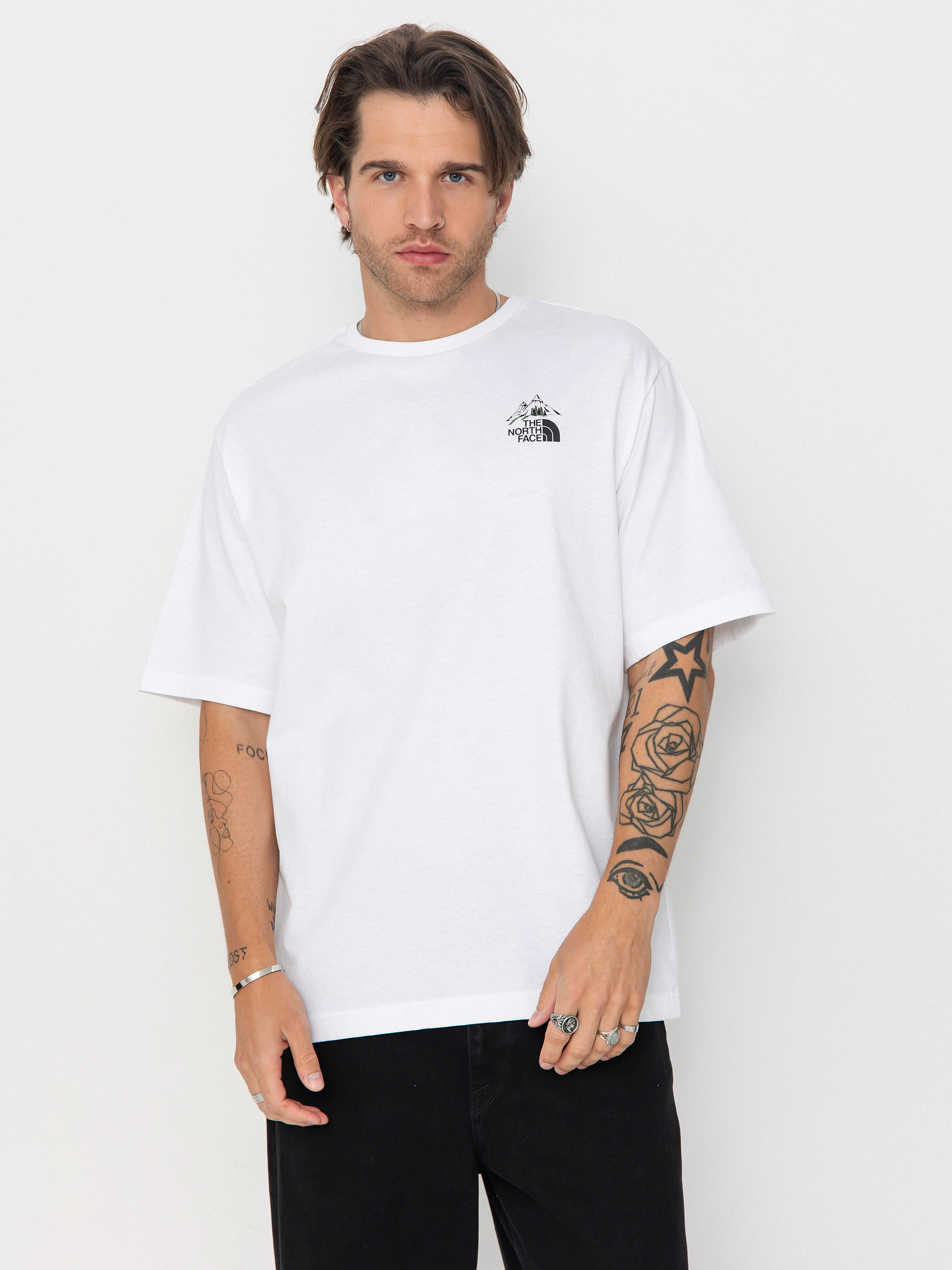 Tričko The North Face Hke Backpack Relaxed (tnf white)