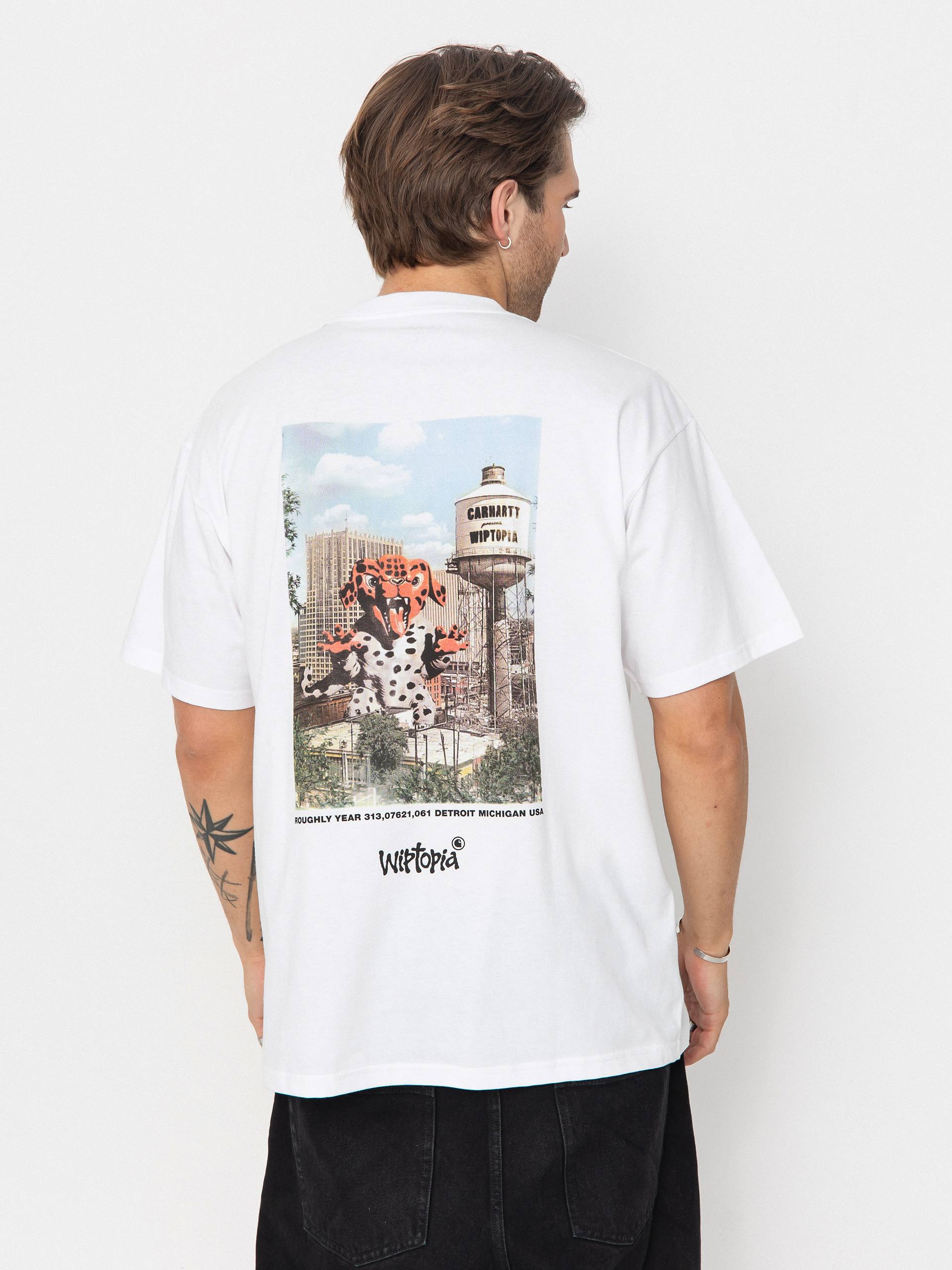 Tričko Carhartt WIP Wiptopia (white)
