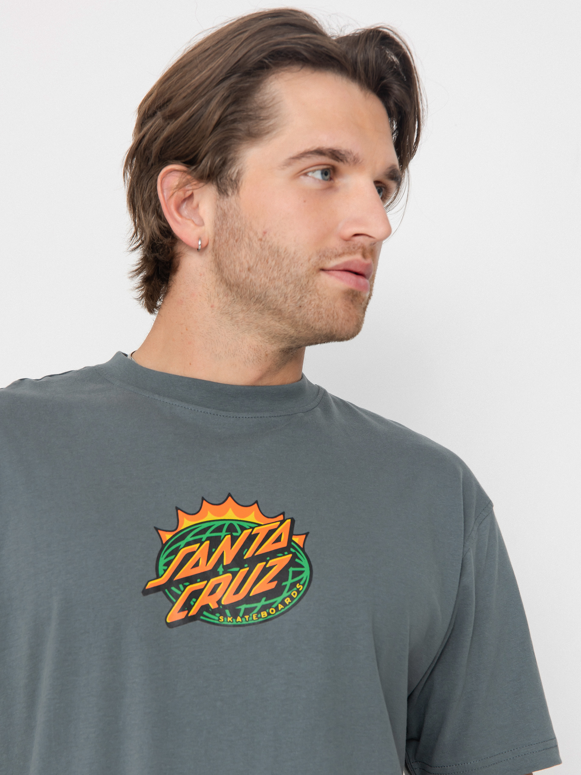 Tričko Santa Cruz Kendall End Of The Dot (storm grey)