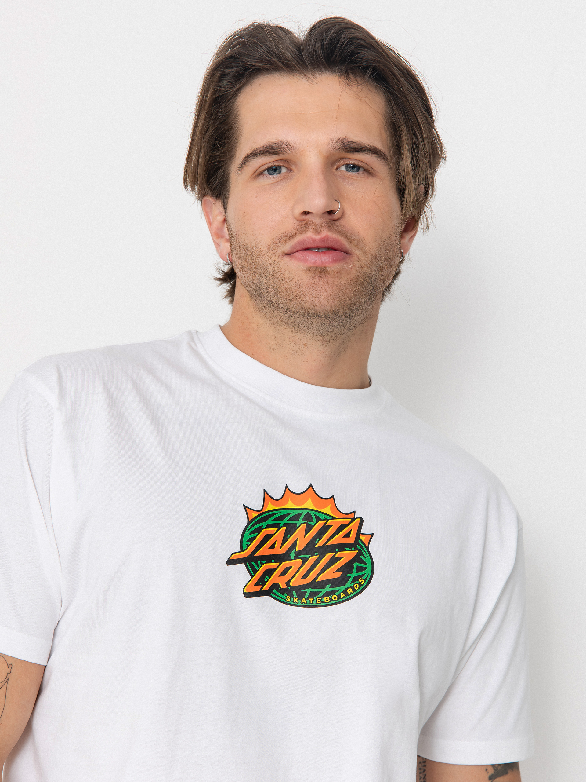 Tričko Santa Cruz Kendall End Of The Dot (white)