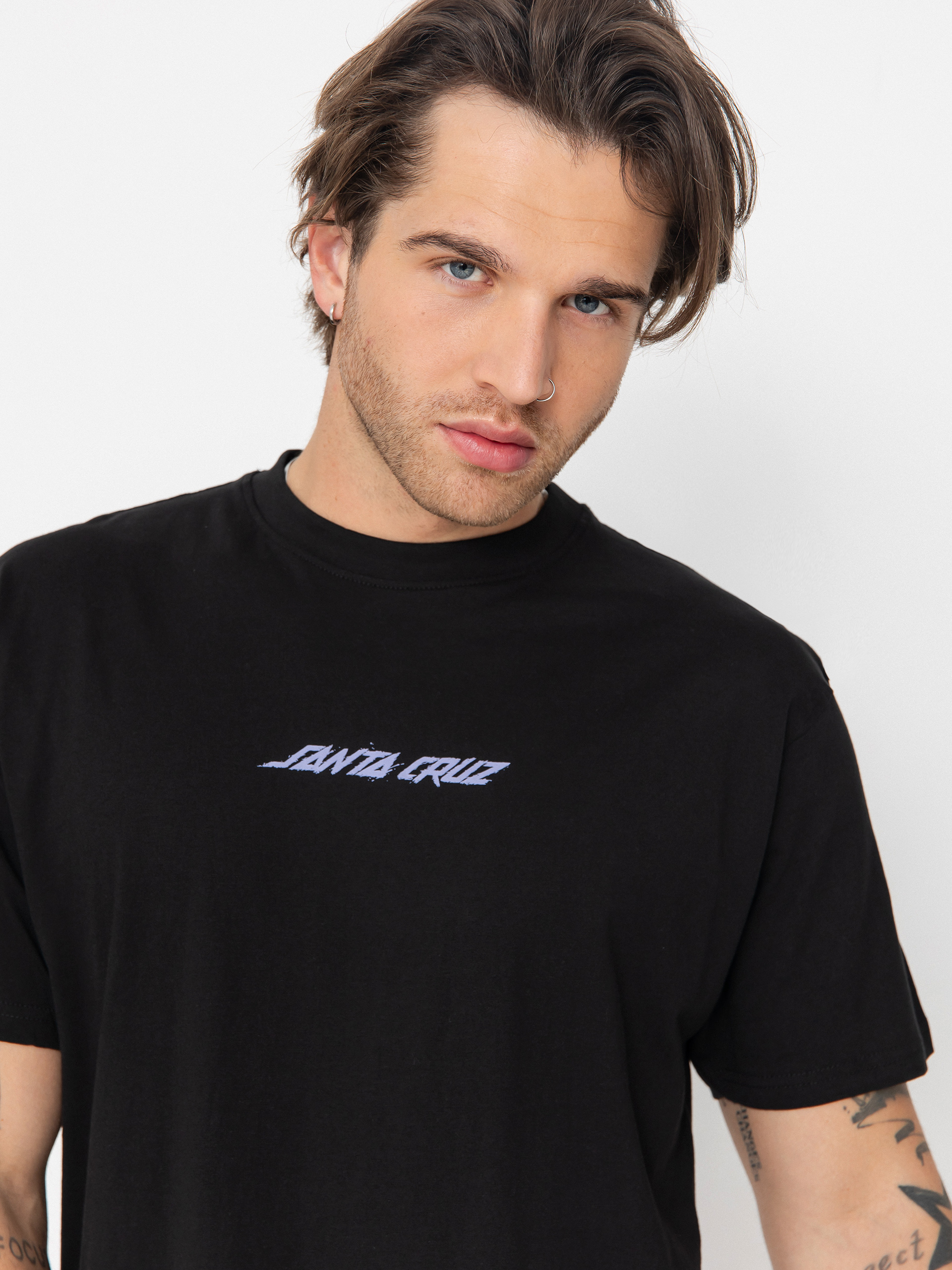 Tričko Santa Cruz Wooten Cyber (black)