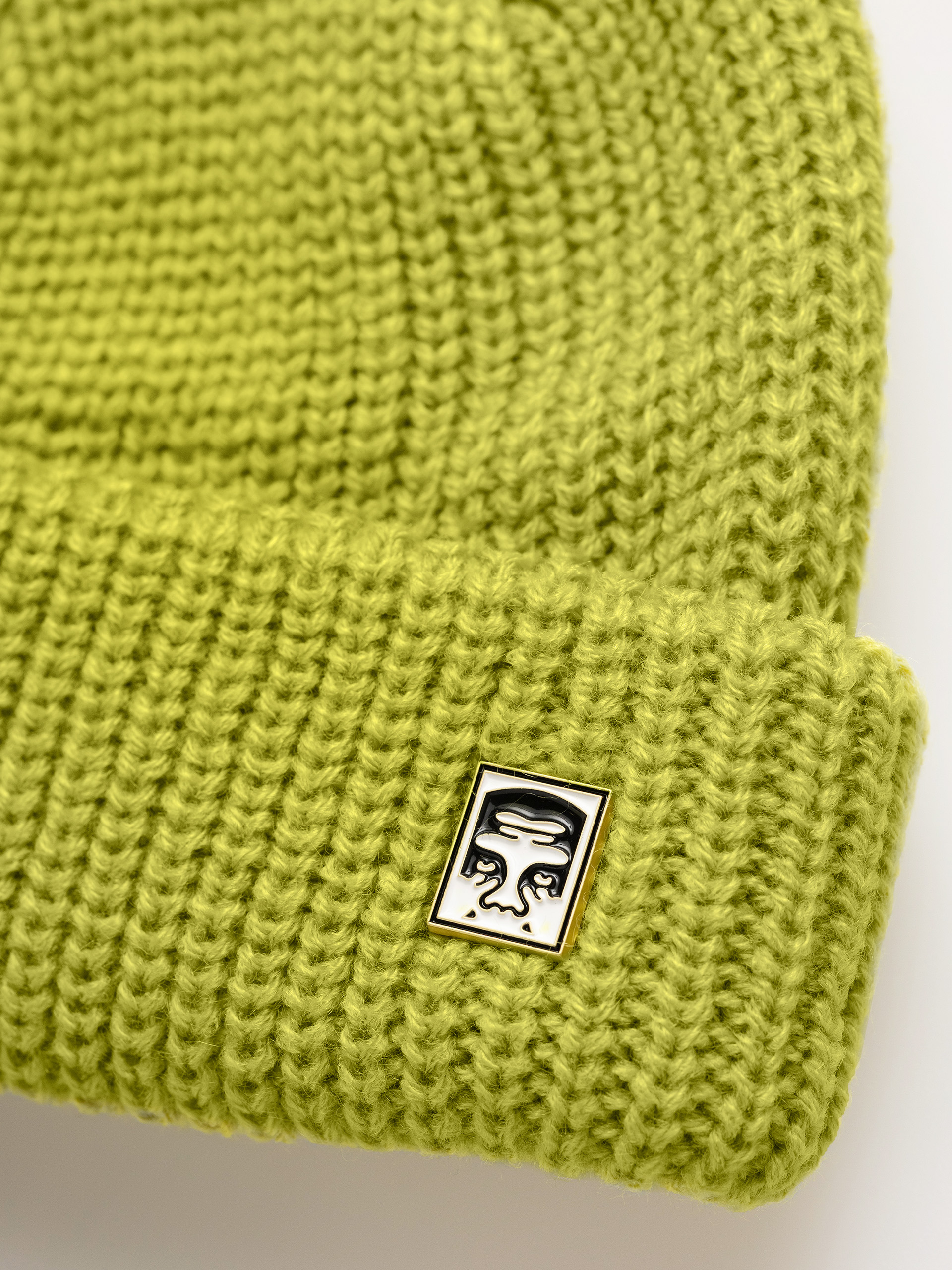 Čiapka OBEY Micro (chartreuse)