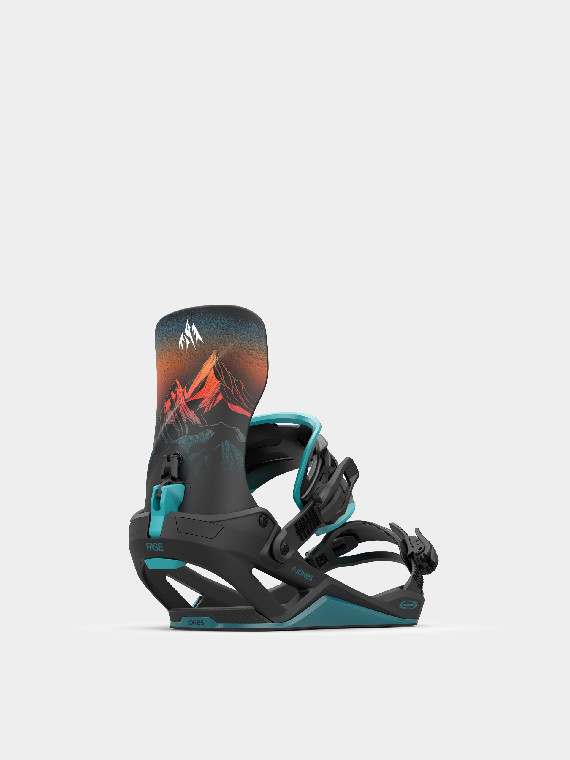 Snowboardové viazanie Jones Snowboards Mercury FASE Art (blu art)