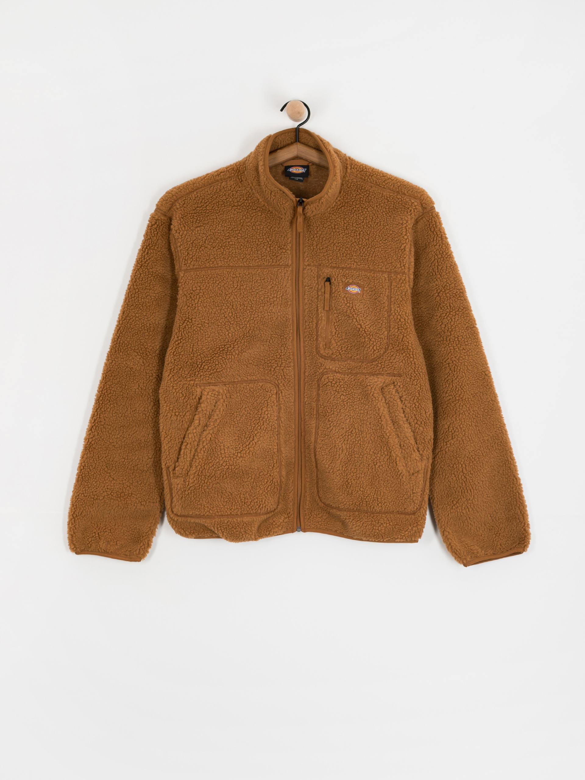 Pánsky Flísová mikina Dickies Mount Hope (brown duck)