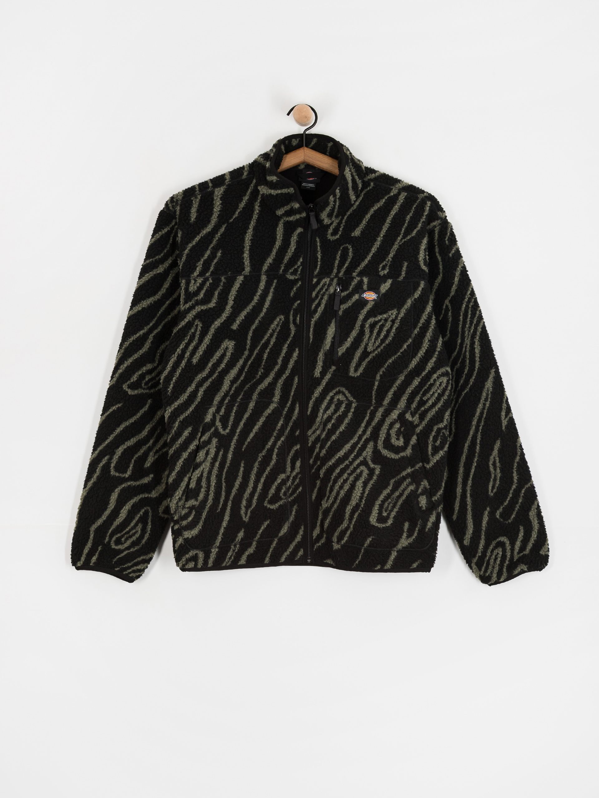 Pánsky Flísová mikina Dickies Mount Hope Printed (black)