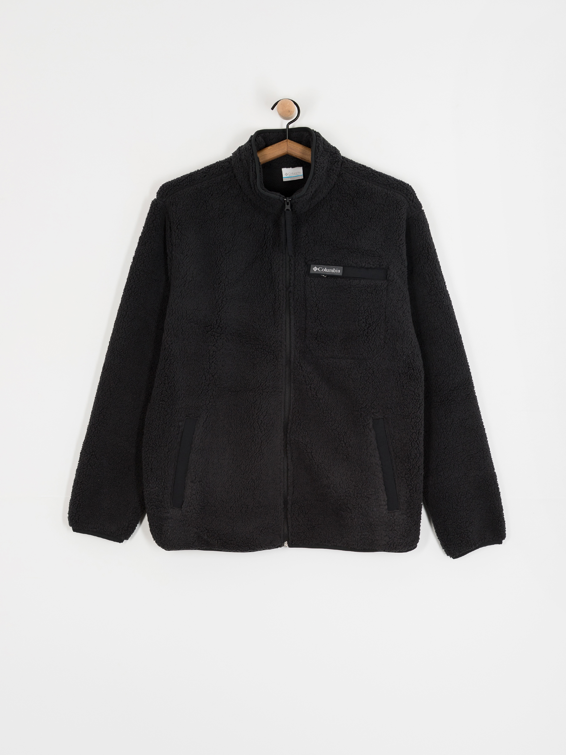 Pánsky Flísová mikina Columbia Rugged Ridge High Pile Full Zip (black)