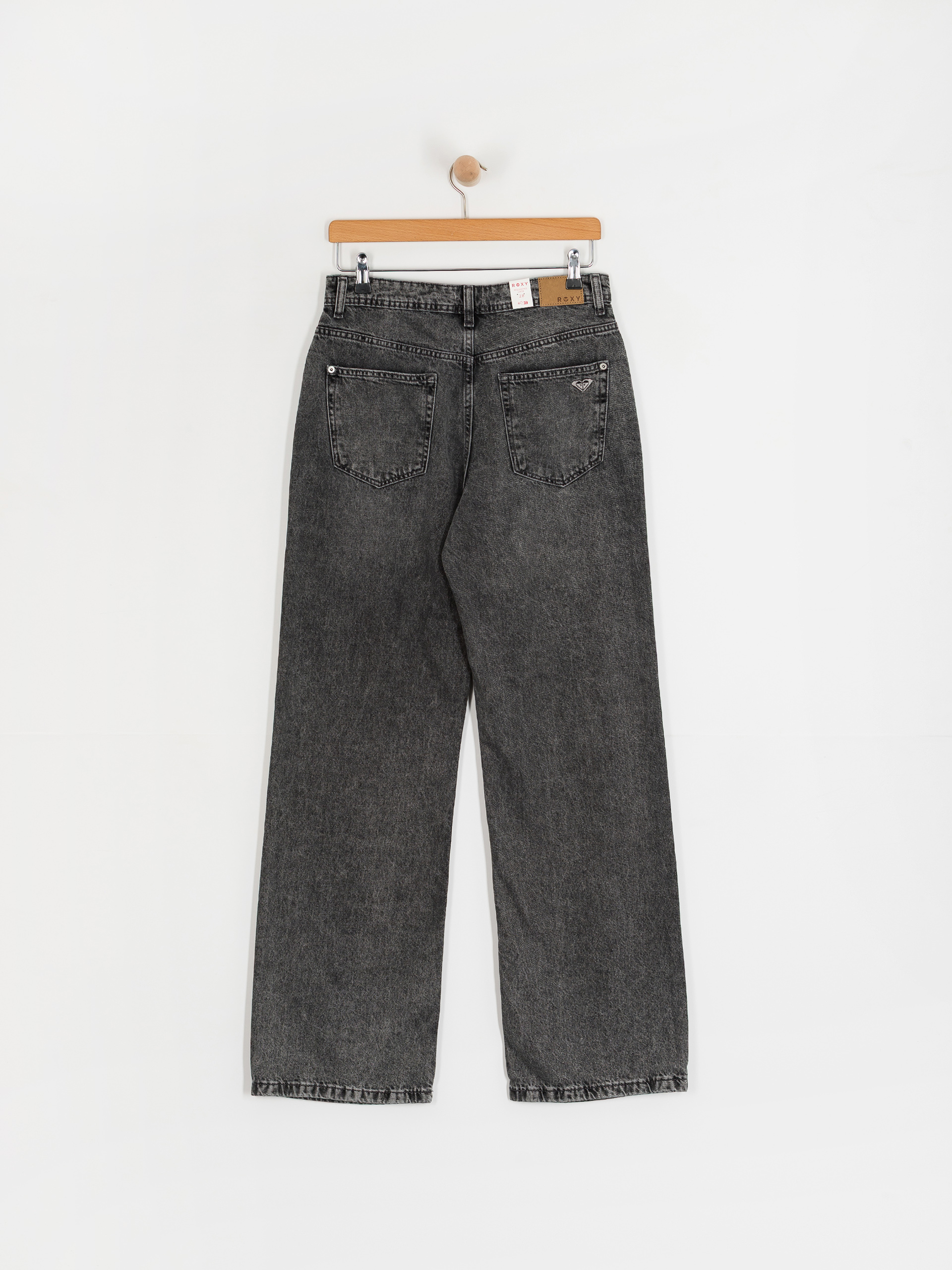 Nohavice Roxy Milla Wide Leg Regular Mid Gr Wmn (mid grey)