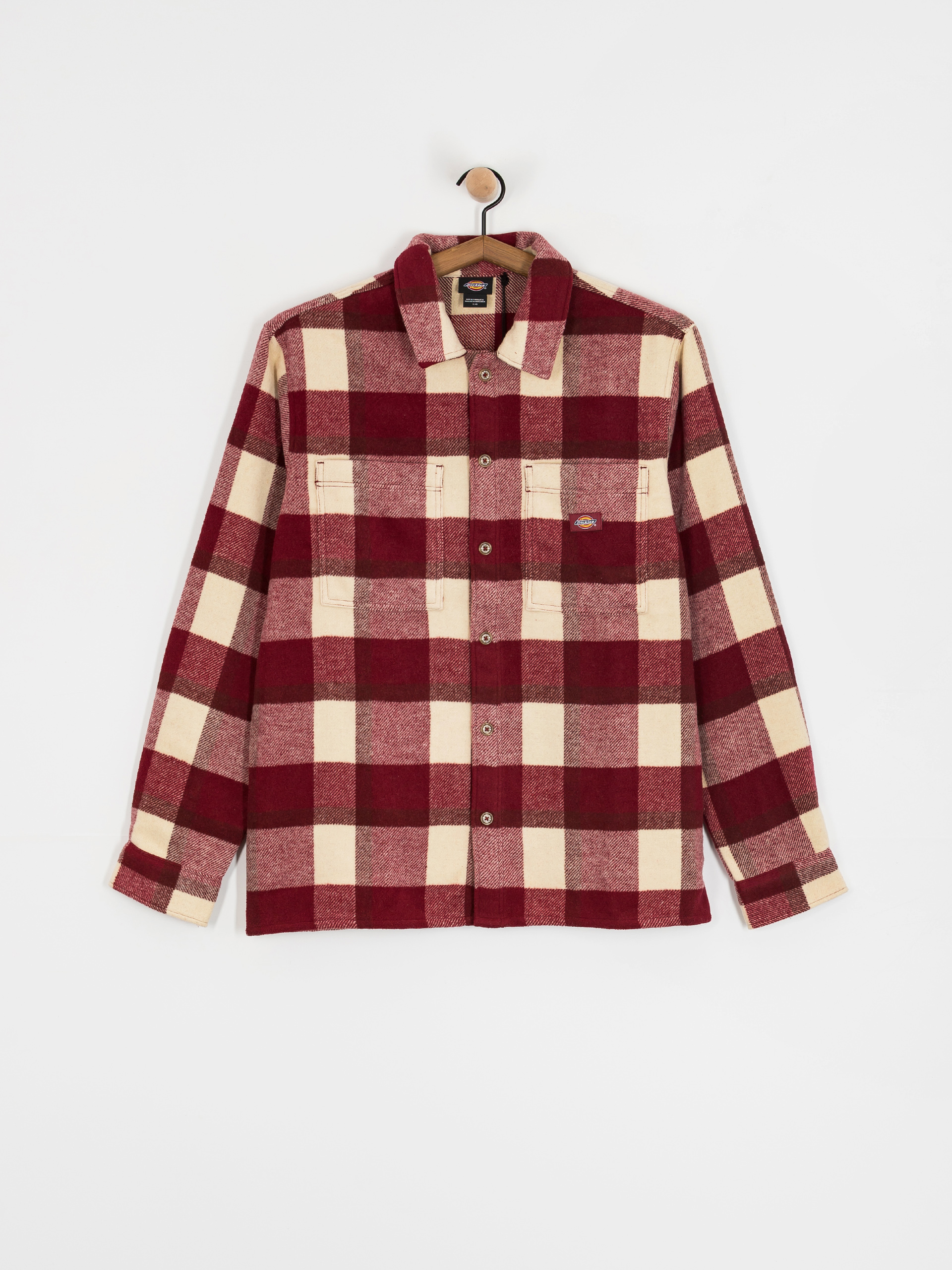 Košeľa Dickies Plaid Coaling (tibetan red)