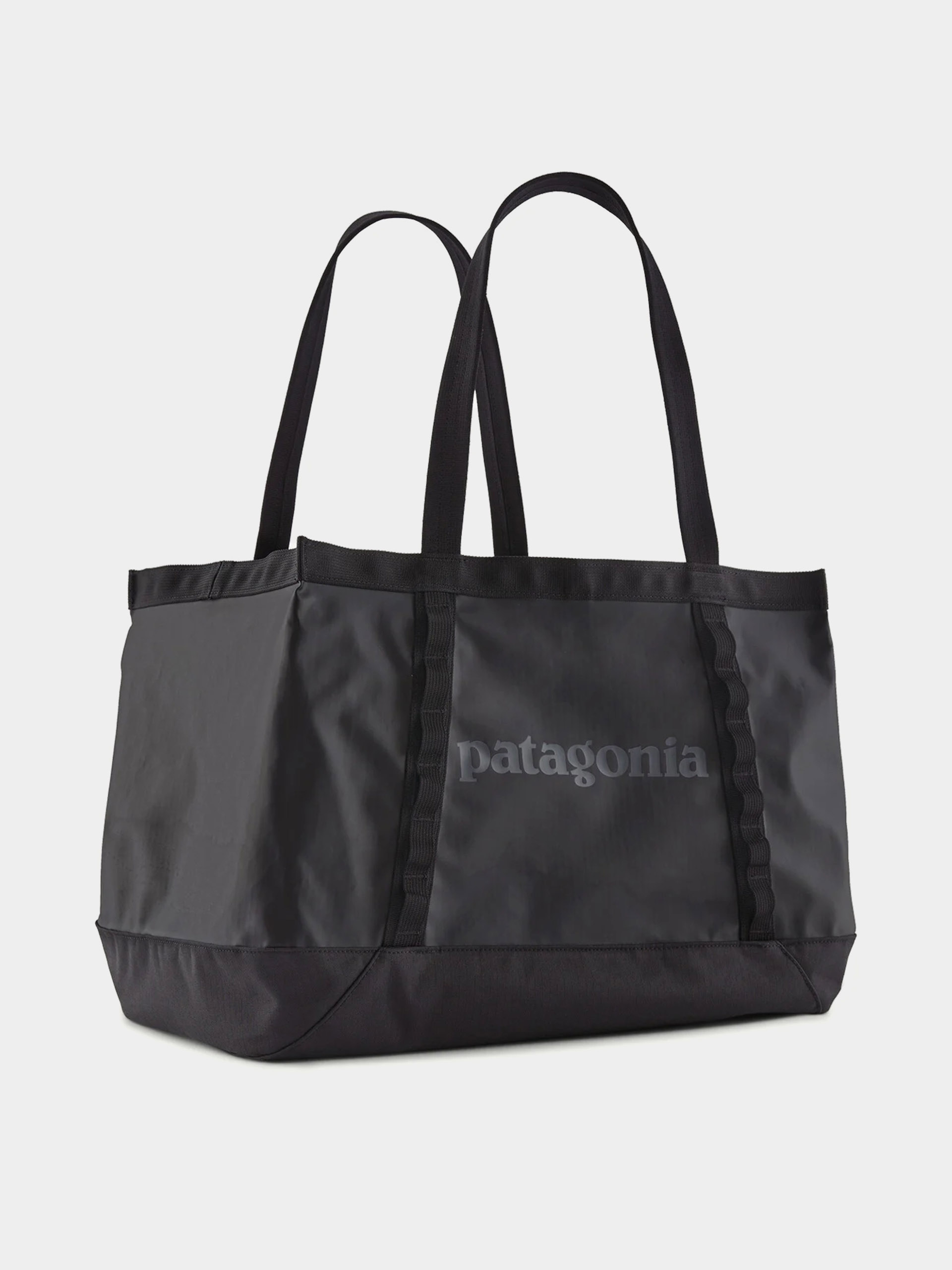 Tau0161ka Patagonia Black Hole Tote 25L (black w/black)