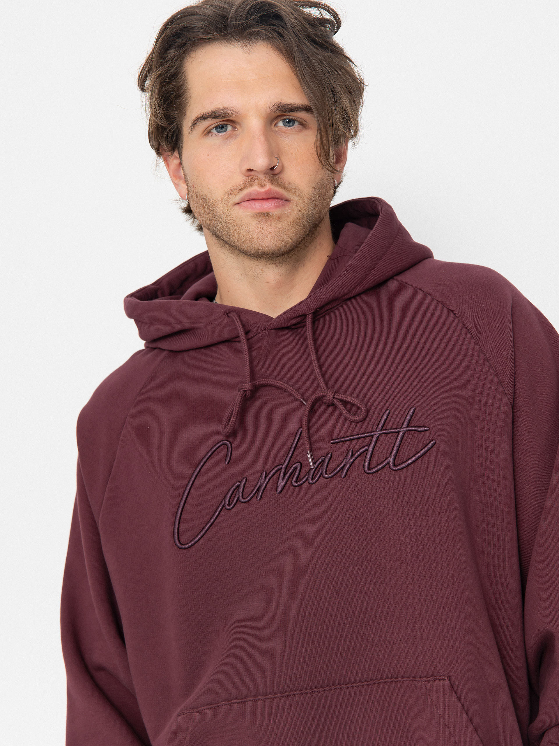 Mikina s kapucňou Carhartt WIP Ray HD (rondo)